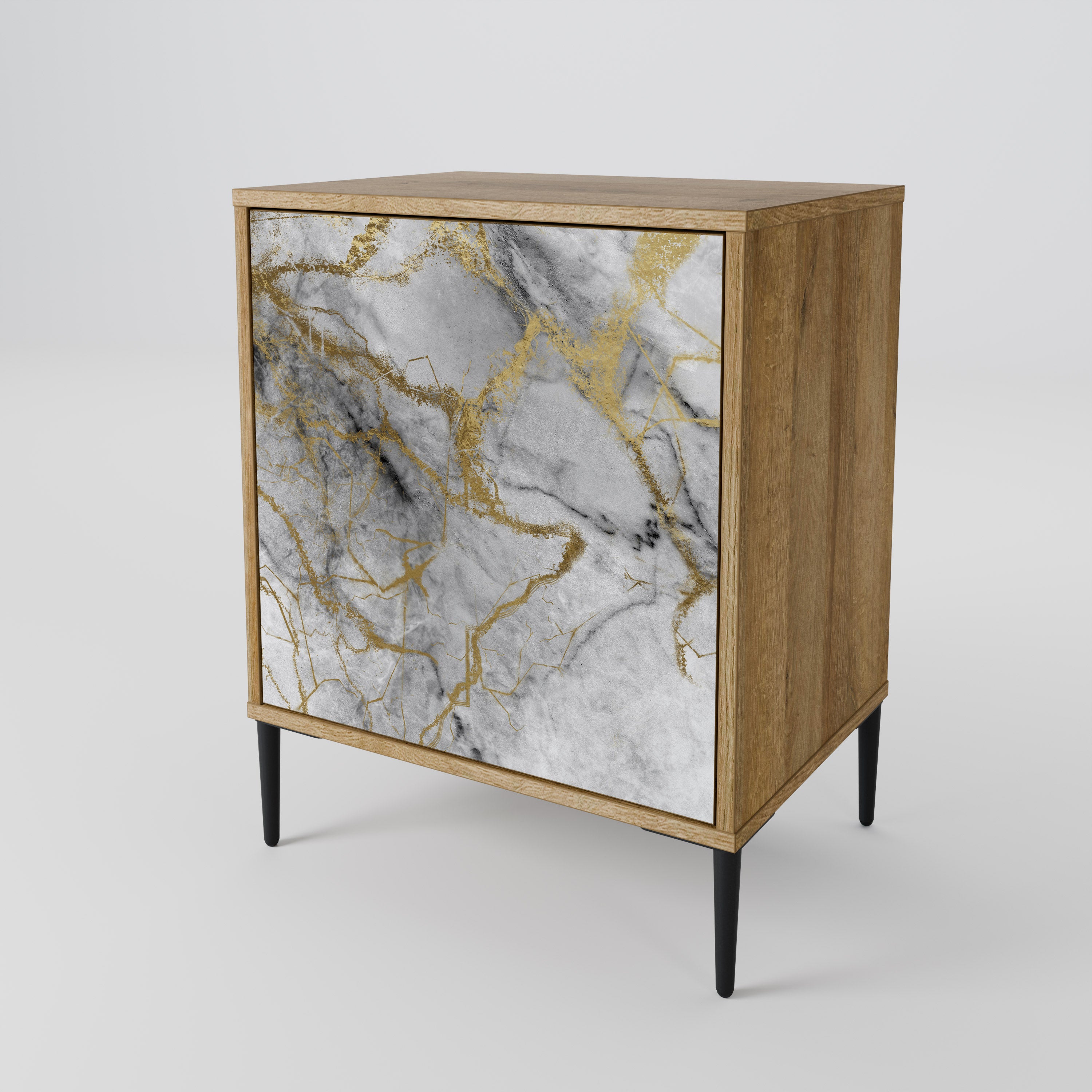 TIMELESS GLIDE Komoda 1-drzwiowa korpus Dąb Riva