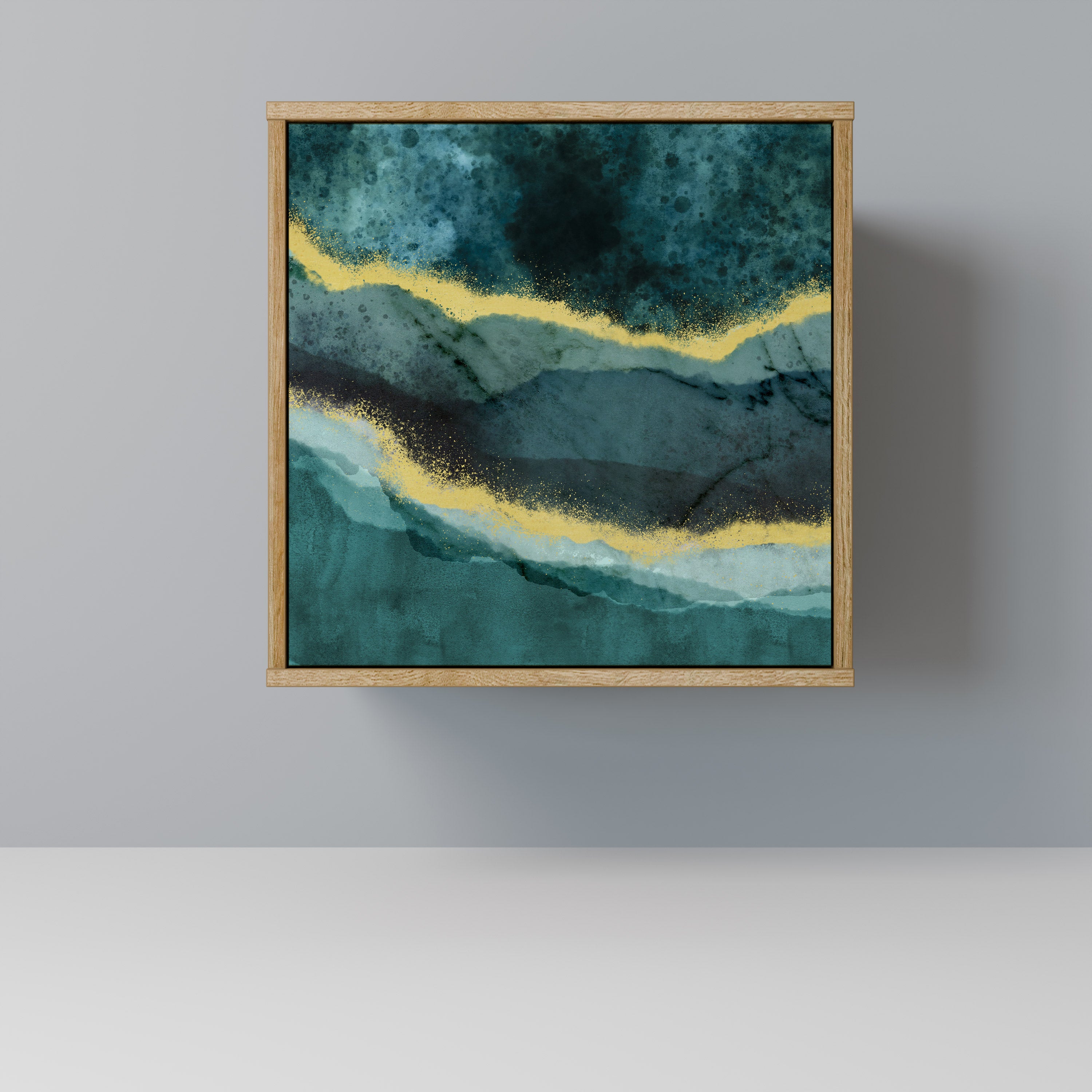 GOLDRUSH ODYSSEY Komoda 1-drzwiowa korpus Dąb Riva