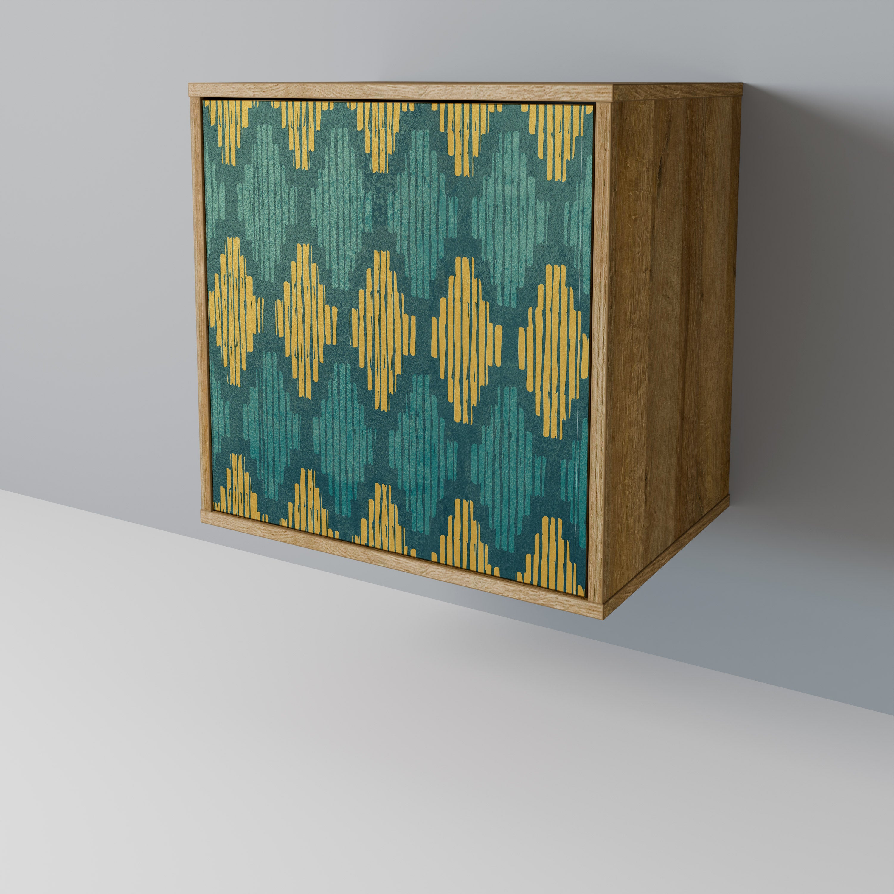 POLYGONS Komoda 1-drzwiowa korpus Dąb Riva