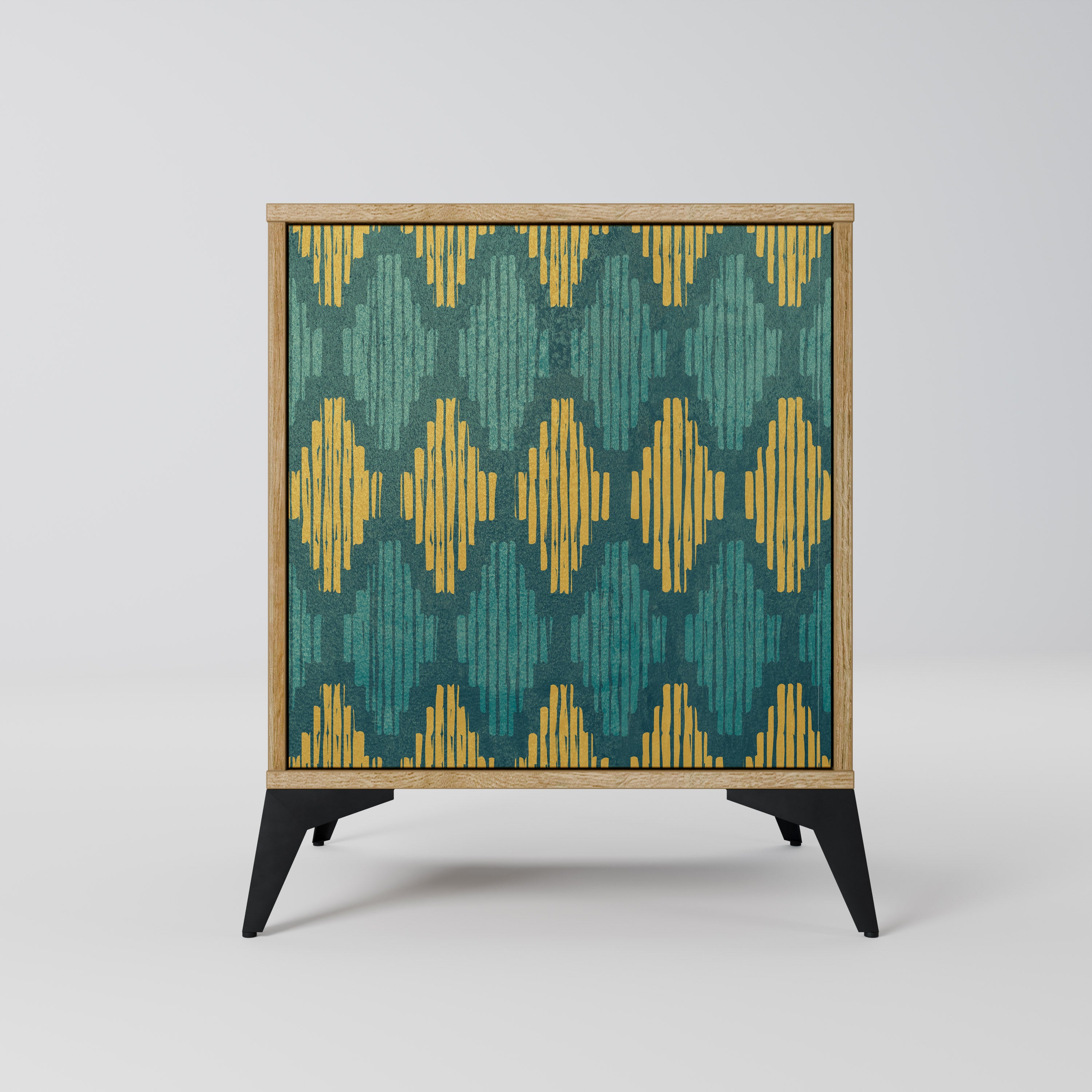 POLYGONS Komoda 1-drzwiowa korpus Dąb Riva