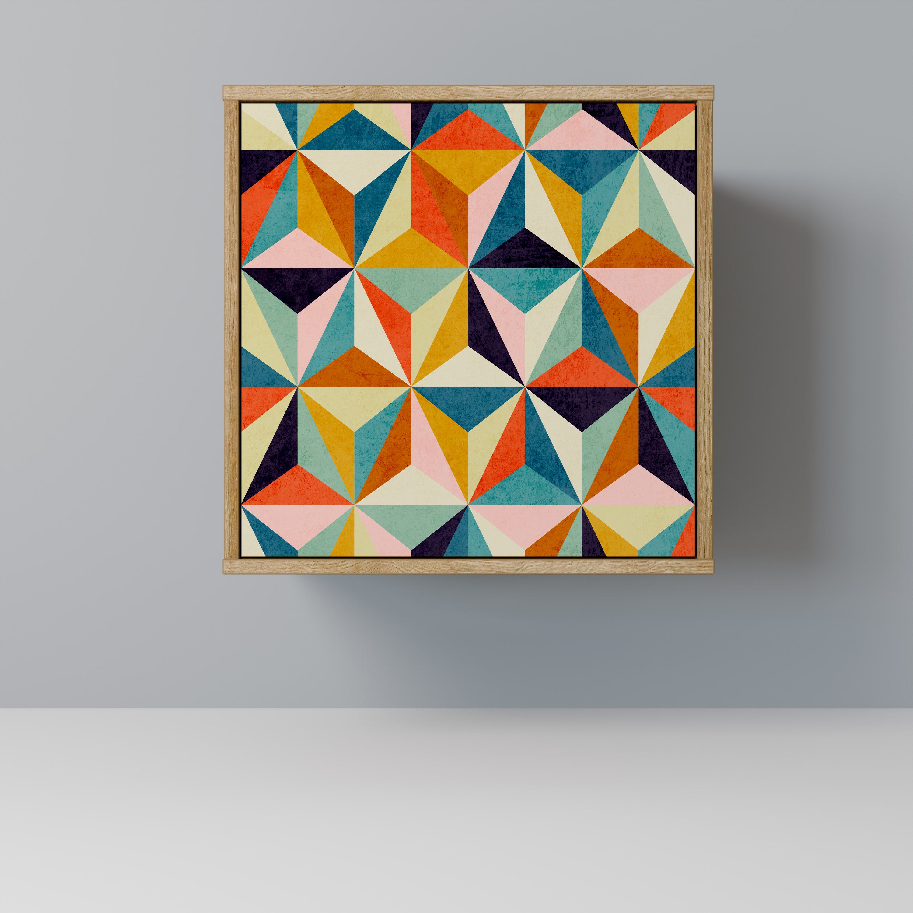 TESSELATE TREASURES Komoda 1-drzwiowa korpus Dąb Riva