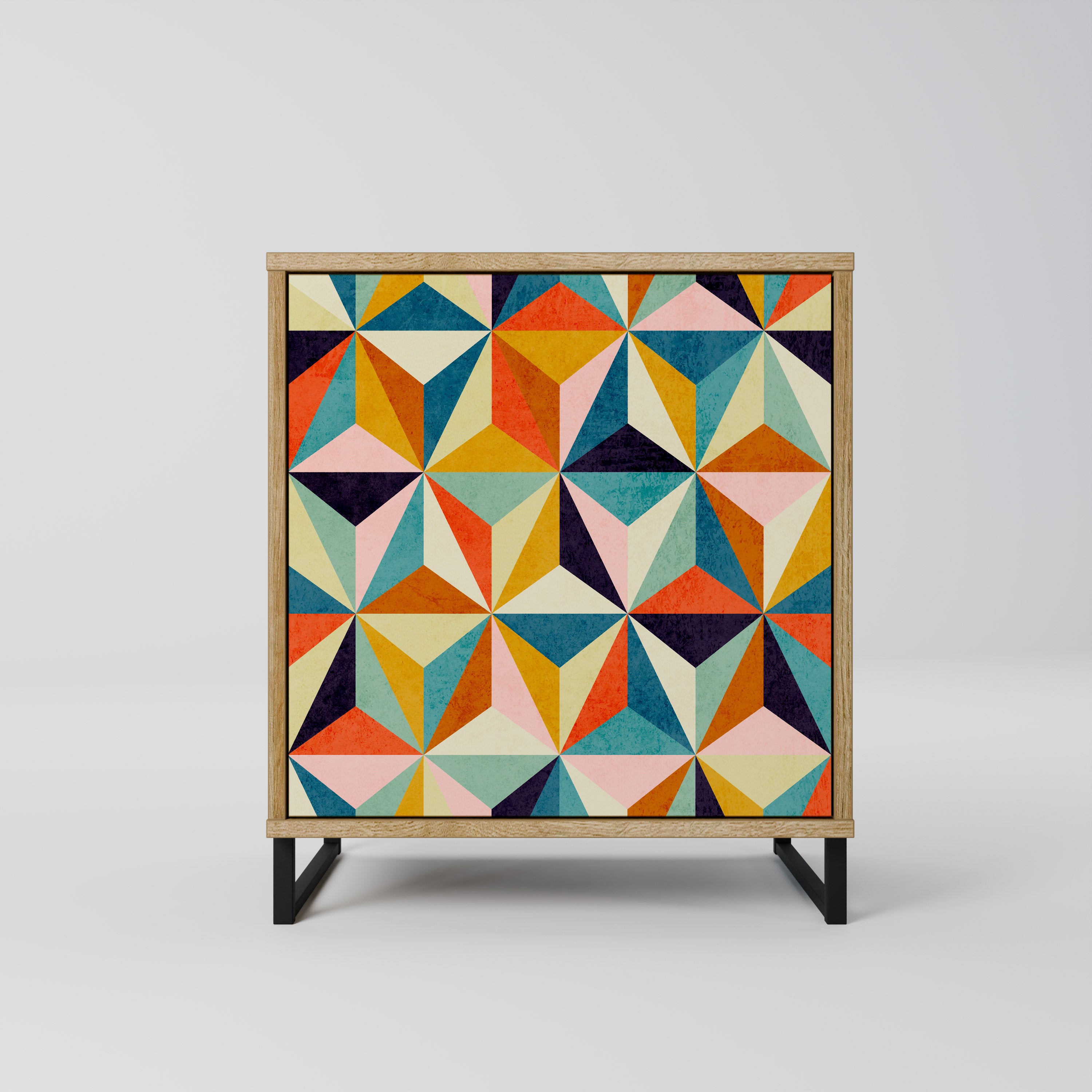 TESSELATE TREASURES Komoda 1-drzwiowa korpus Dąb Riva