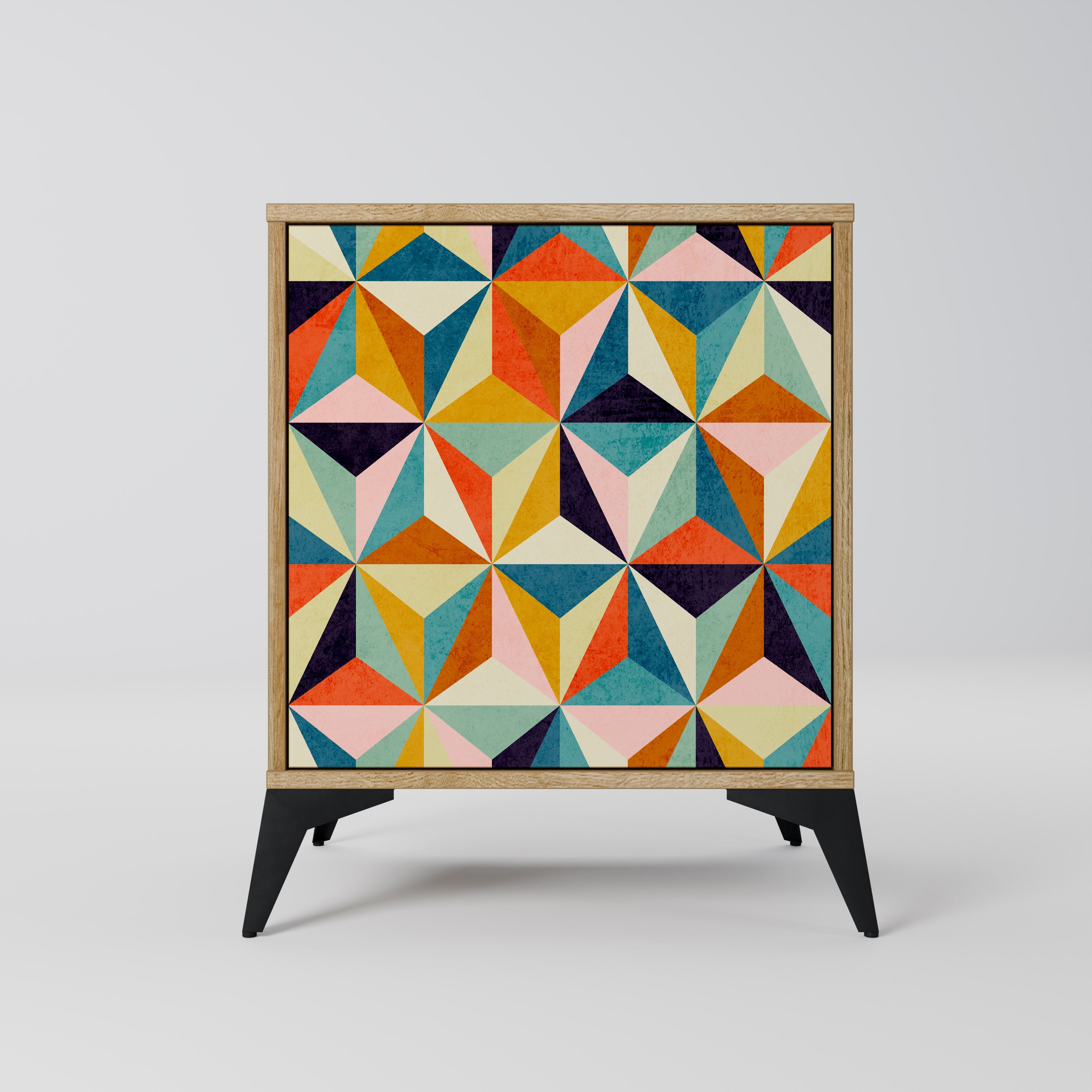 TESSELATE TREASURES Komoda 1-drzwiowa korpus Dąb Riva