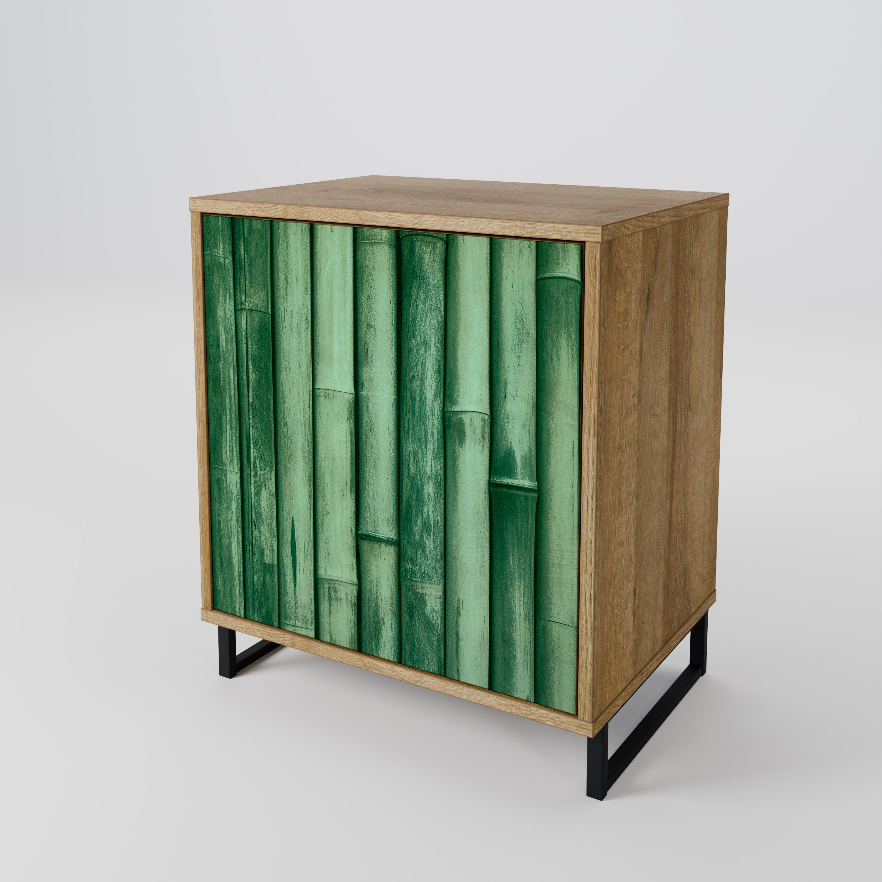 NATURAL GREEN Komoda 1-drzwiowa korpus Dąb Riva