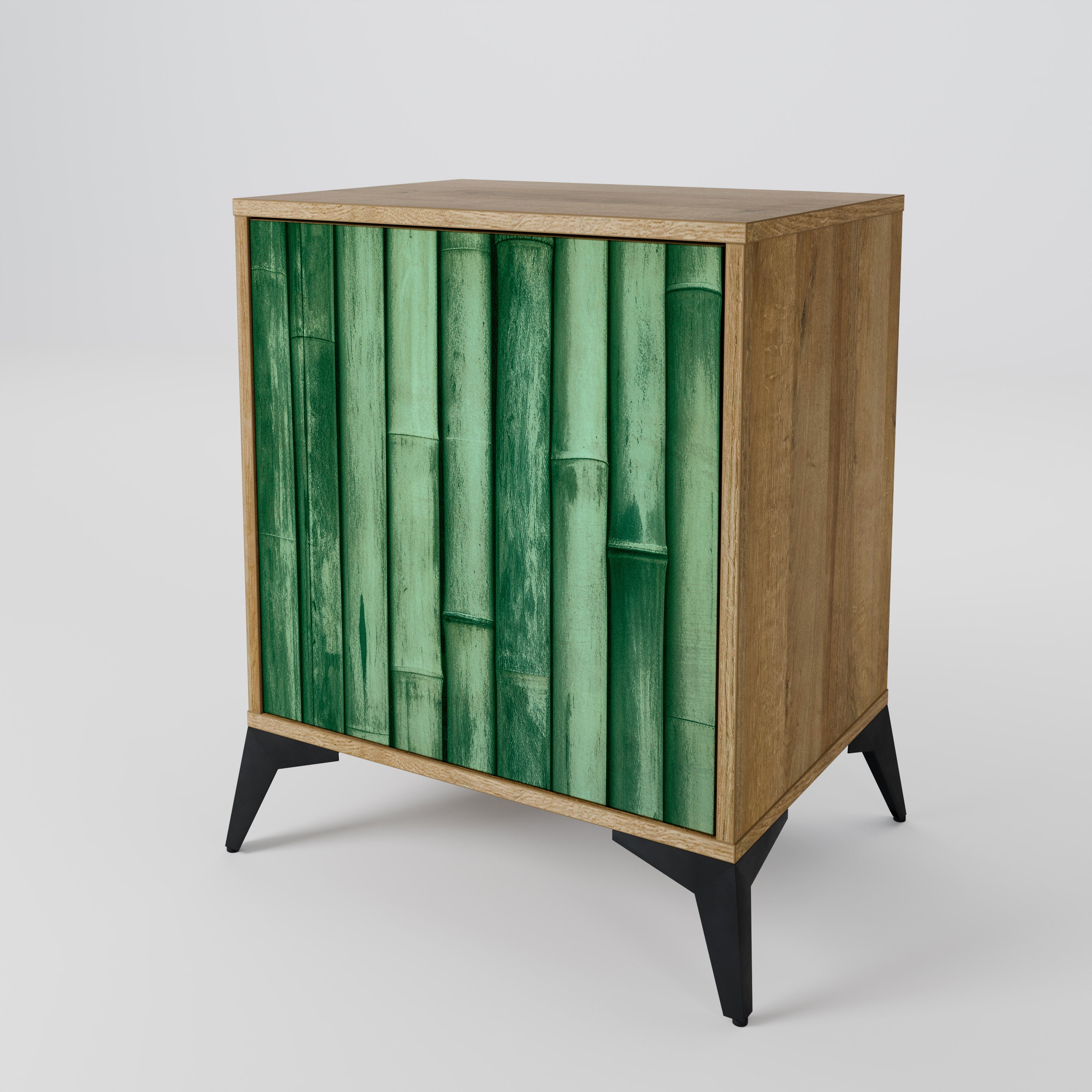 NATURAL GREEN Komoda 1-drzwiowa korpus Dąb Riva