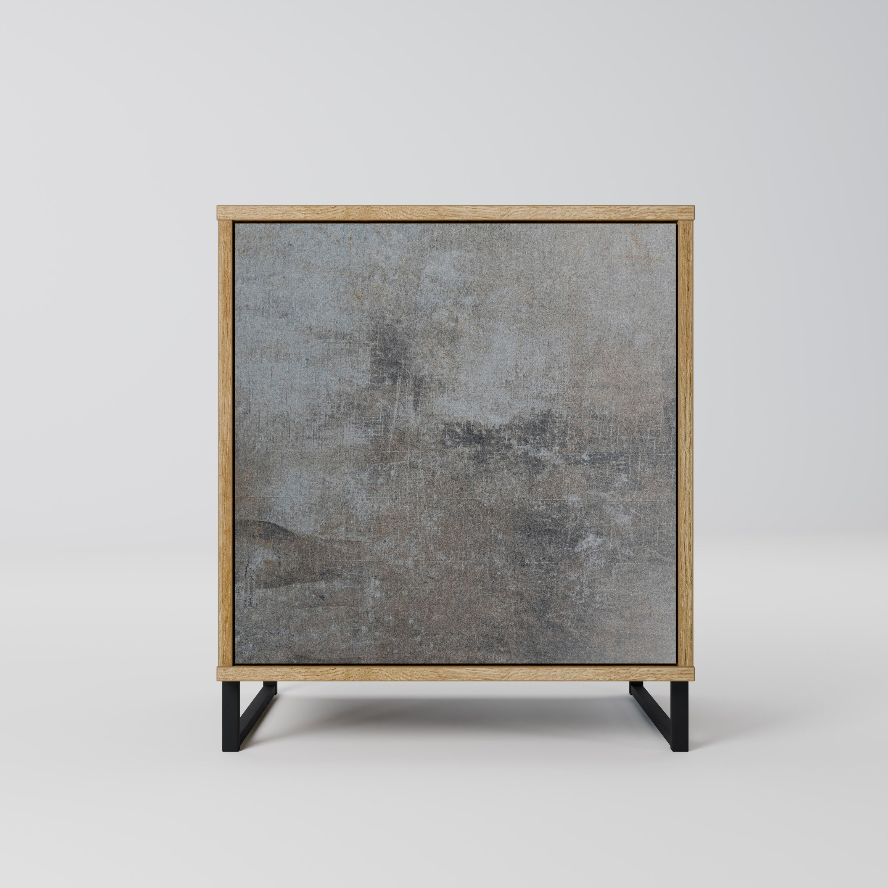 CONCRETE WALL Komoda 1-drzwiowa korpus Dąb Riva