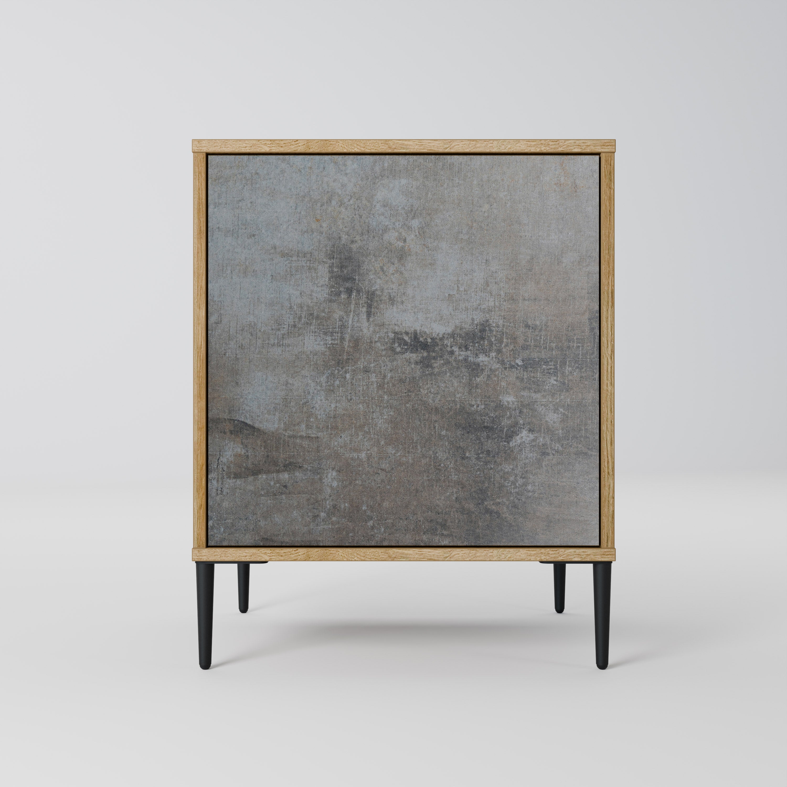 CONCRETE WALL Komoda 1-drzwiowa korpus Dąb Riva