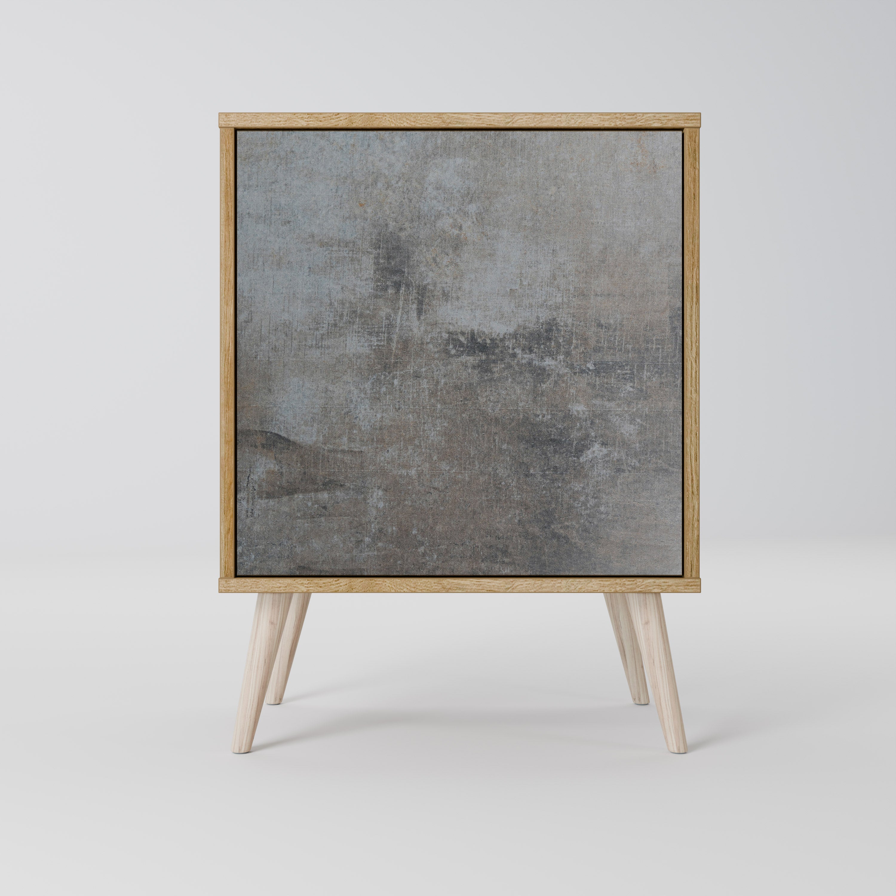 CONCRETE WALL Komoda 1-drzwiowa korpus Dąb Riva
