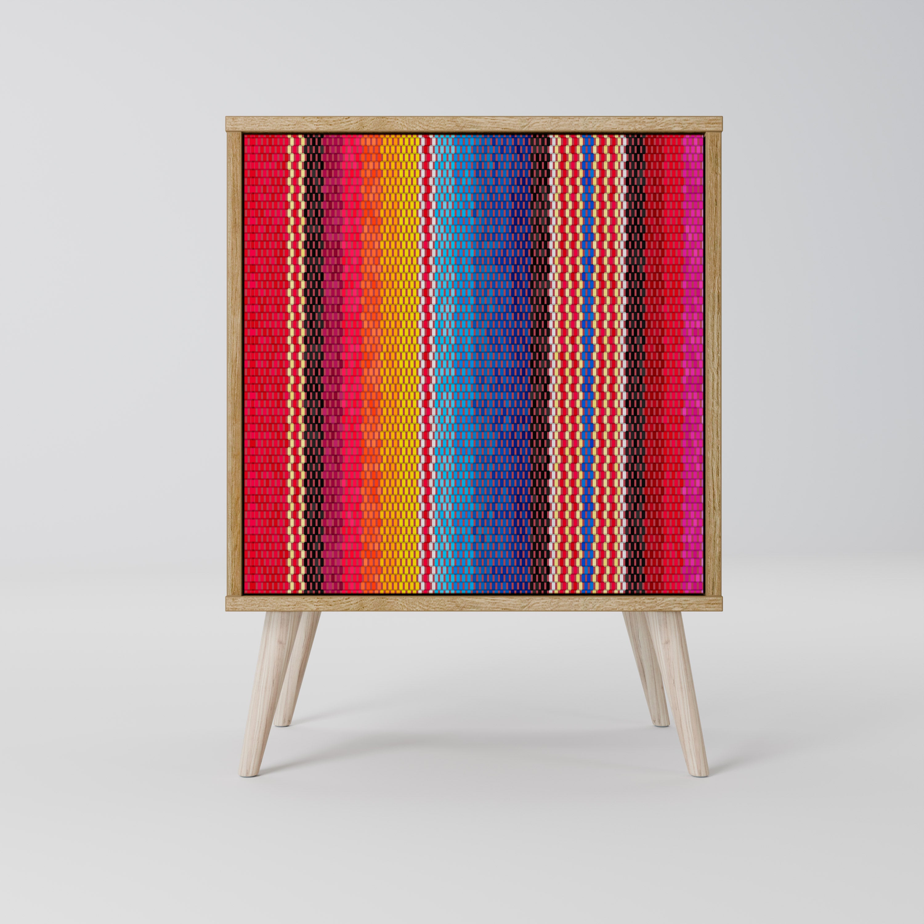 ETHNIC MEXICAN Komoda 1-drzwiowa korpus Dąb Riva