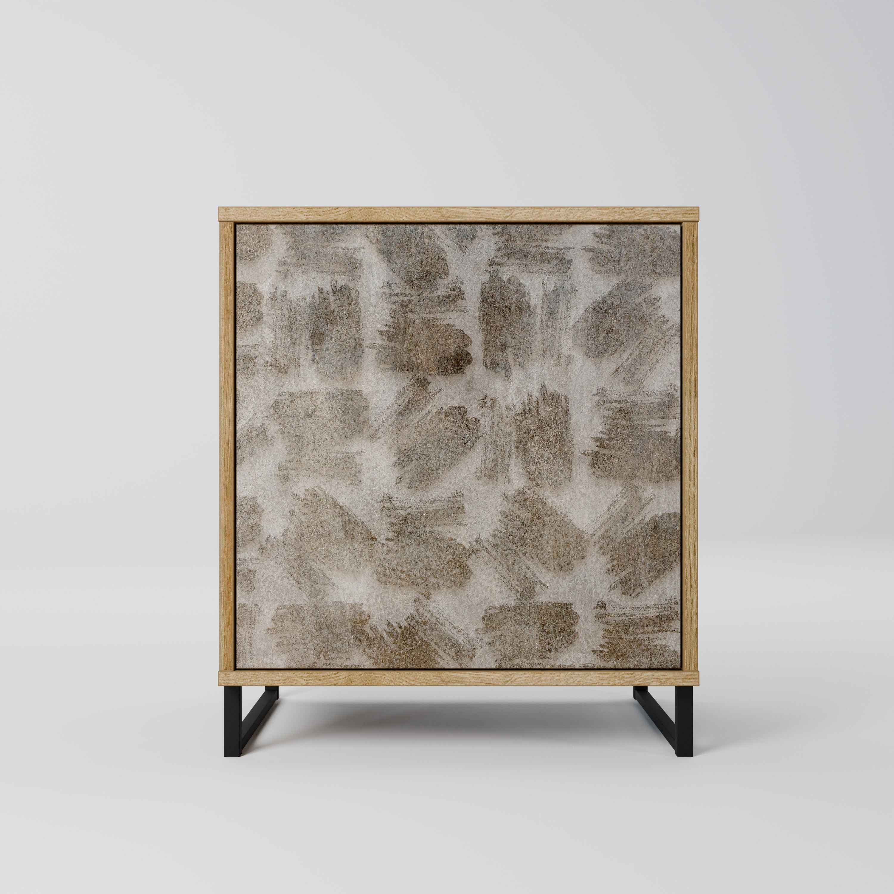 SLIGHTLY BLURRED Komoda 1-drzwiowa korpus Dąb Riva