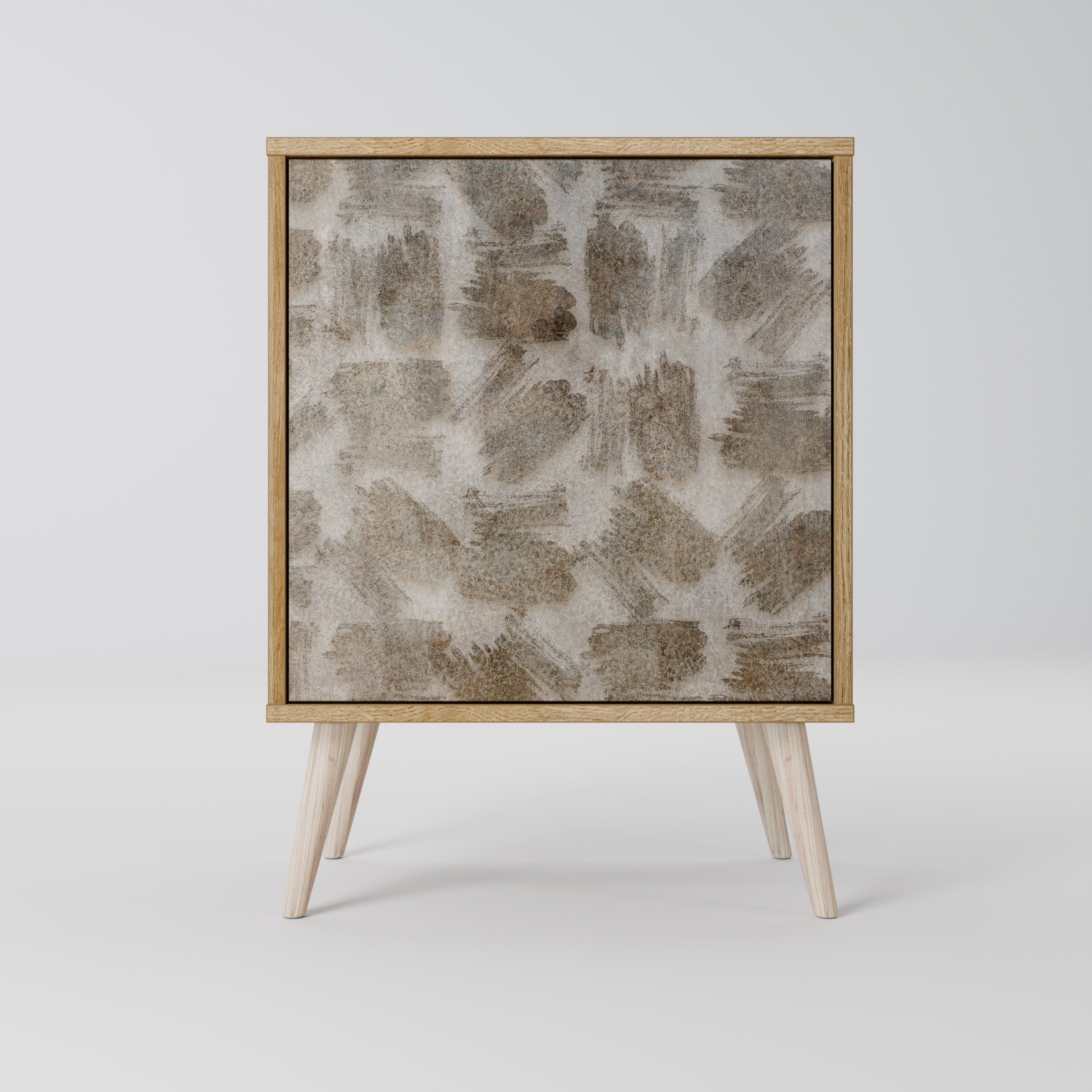 SLIGHTLY BLURRED Komoda 1-drzwiowa korpus Dąb Riva