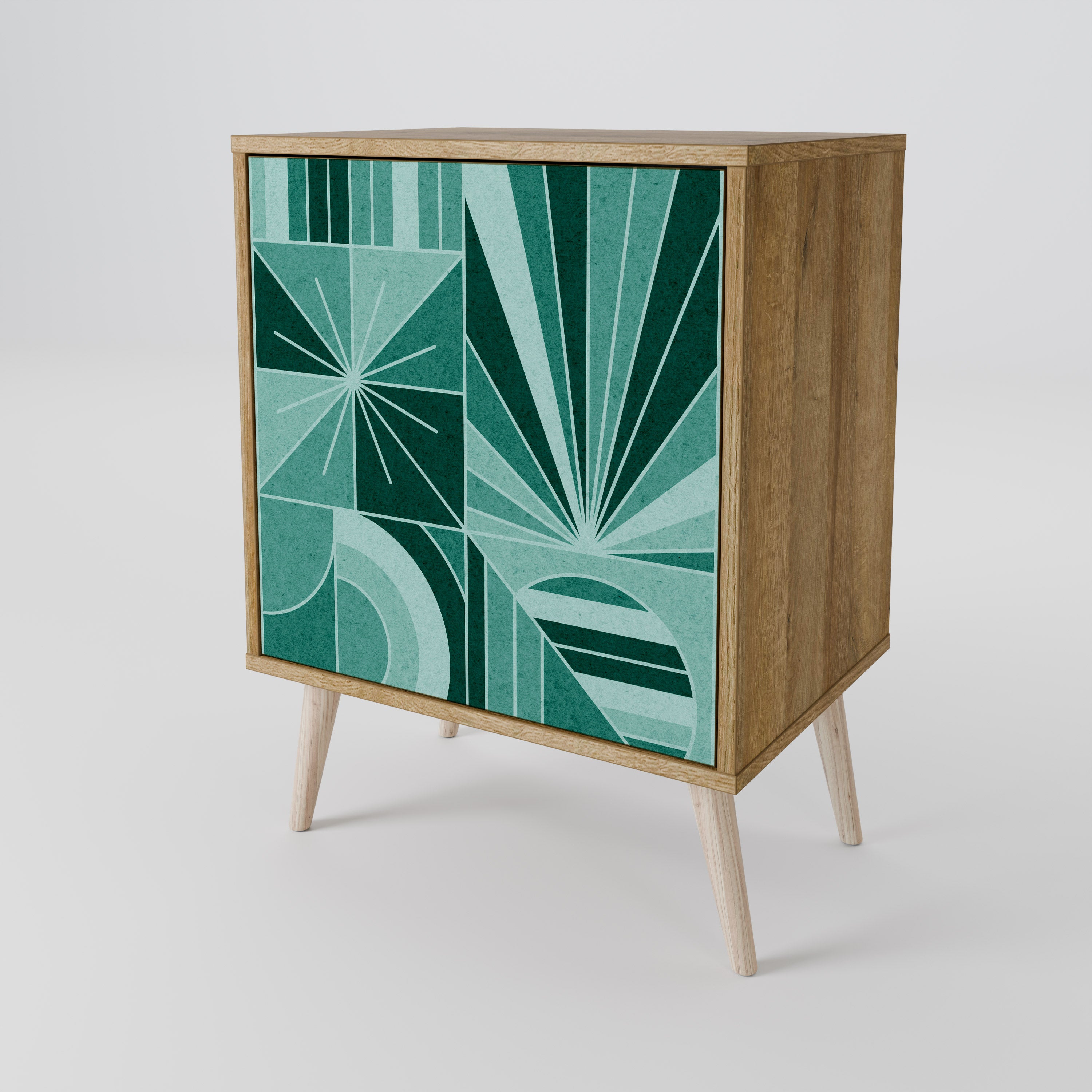 HARMONIC GRID Komoda 1-drzwiowa korpus Dąb Riva