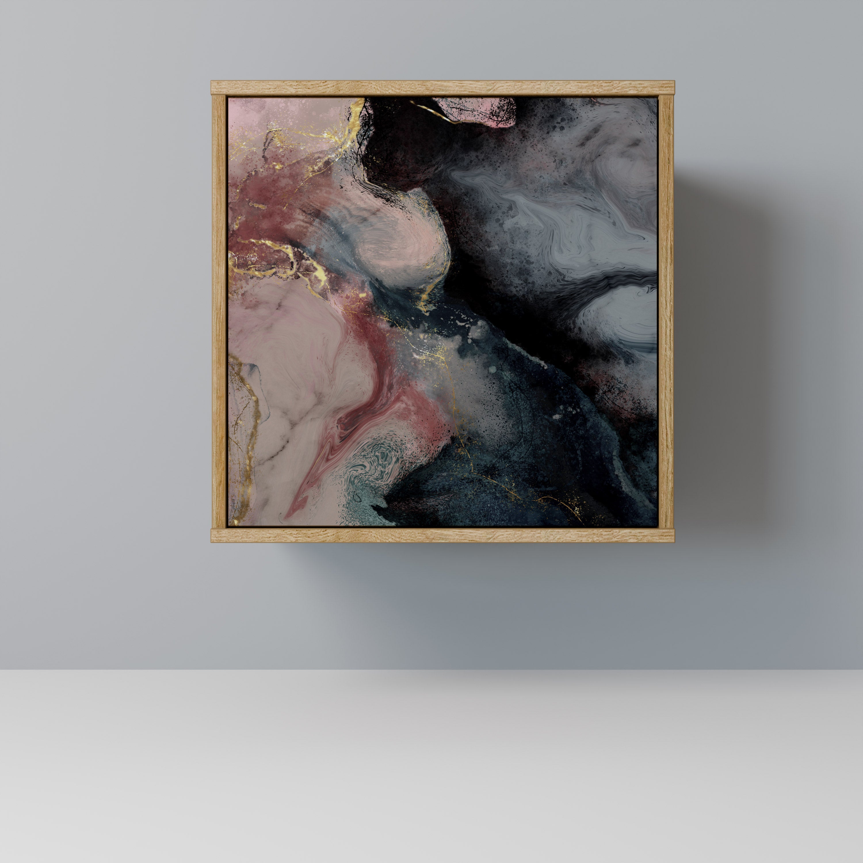 GILDED SWIRLS Komoda 1-drzwiowa korpus Dąb Riva