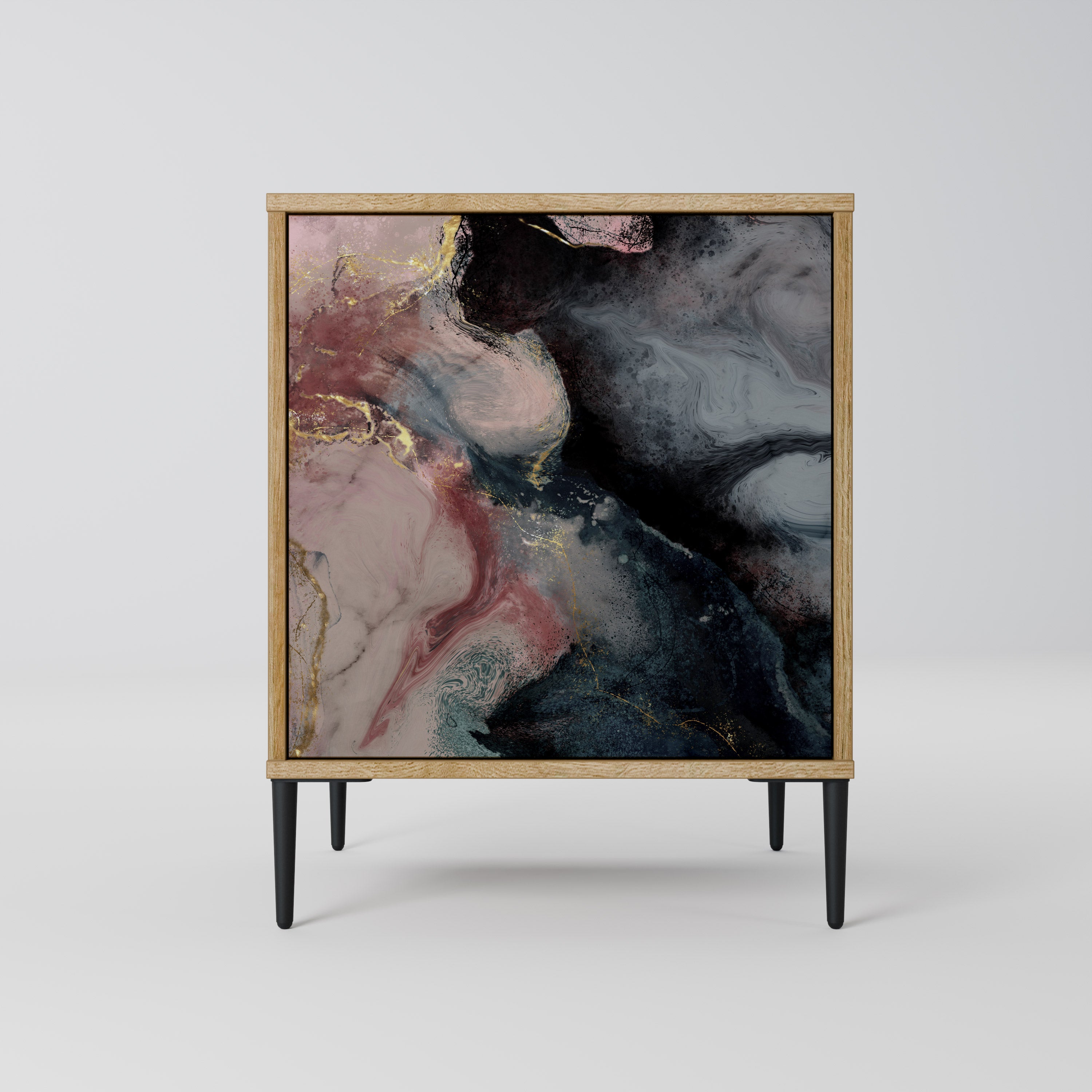 GILDED SWIRLS Komoda 1-drzwiowa korpus Dąb Riva