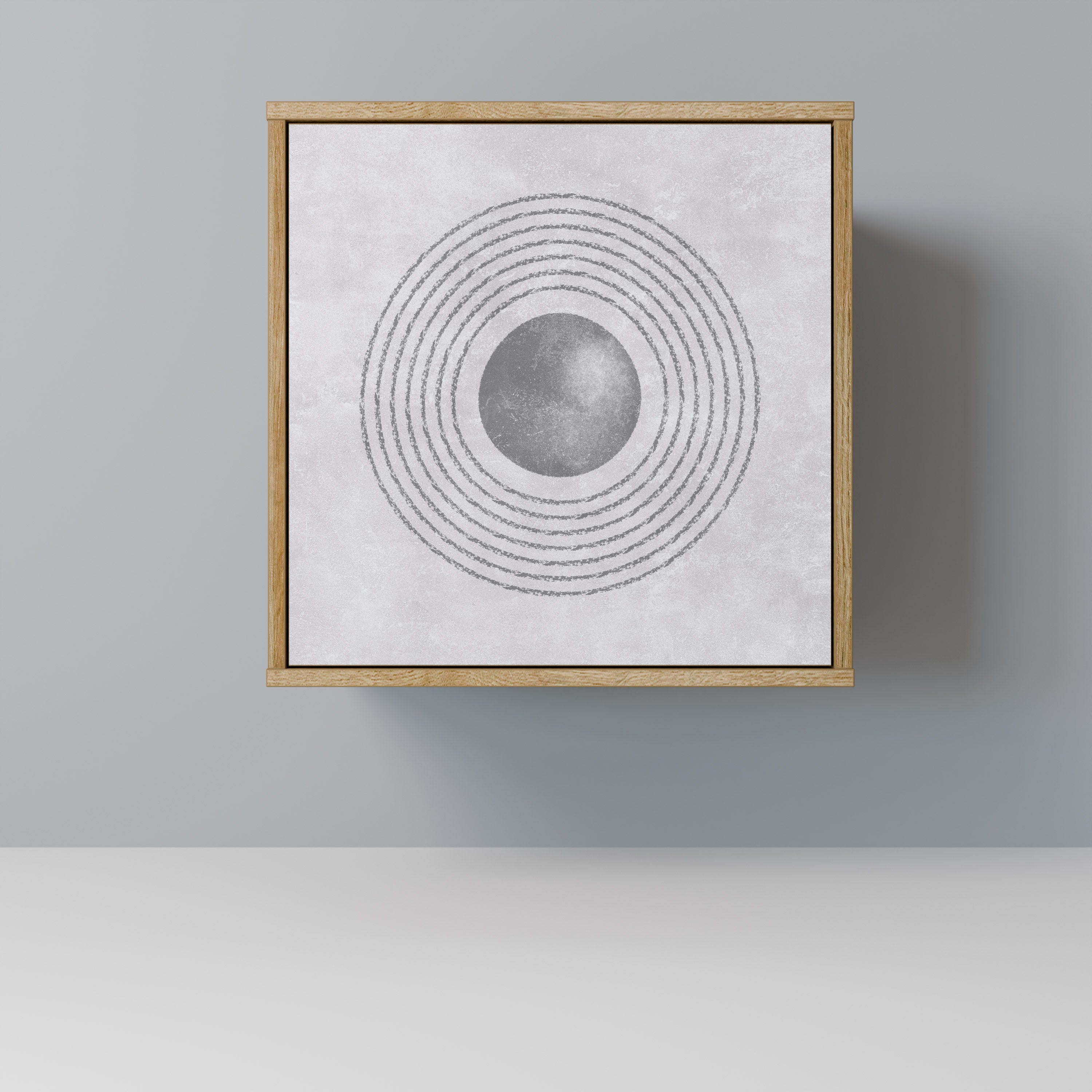 SOLID CIRCLES Komoda 1-drzwiowa korpus Dąb Riva