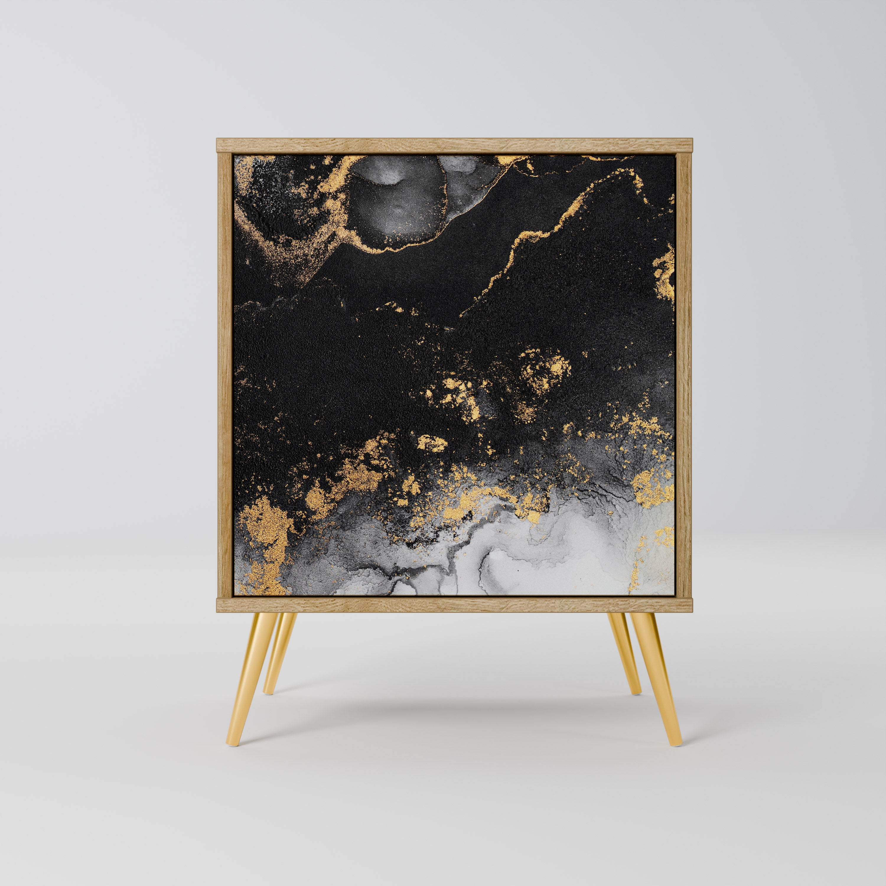 MARBLE OF TOMMORROW Komoda 1-drzwiowa korpus Dąb Riva