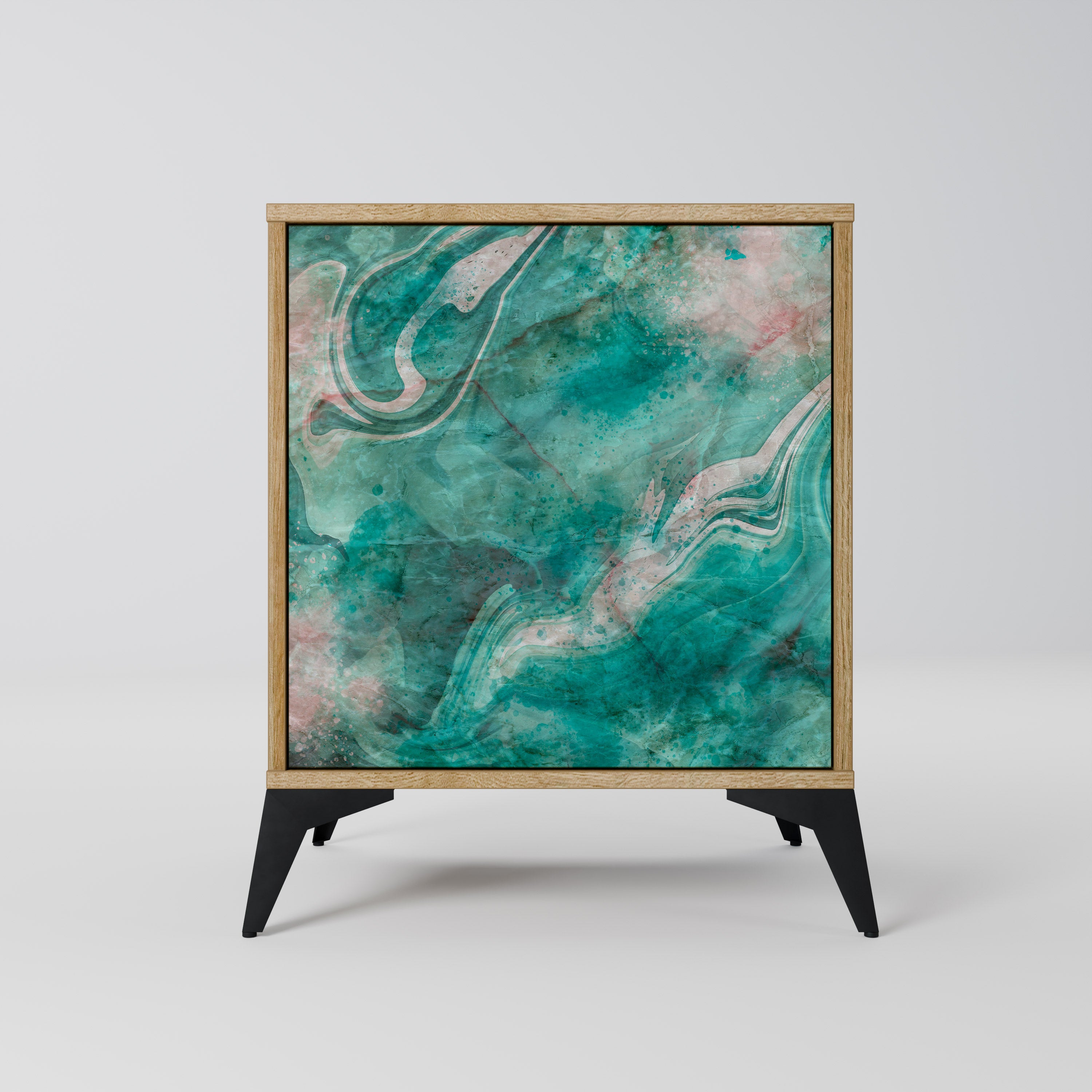 ABSTRACT ALCHEMY Komoda 1-drzwiowa korpus Dąb Riva