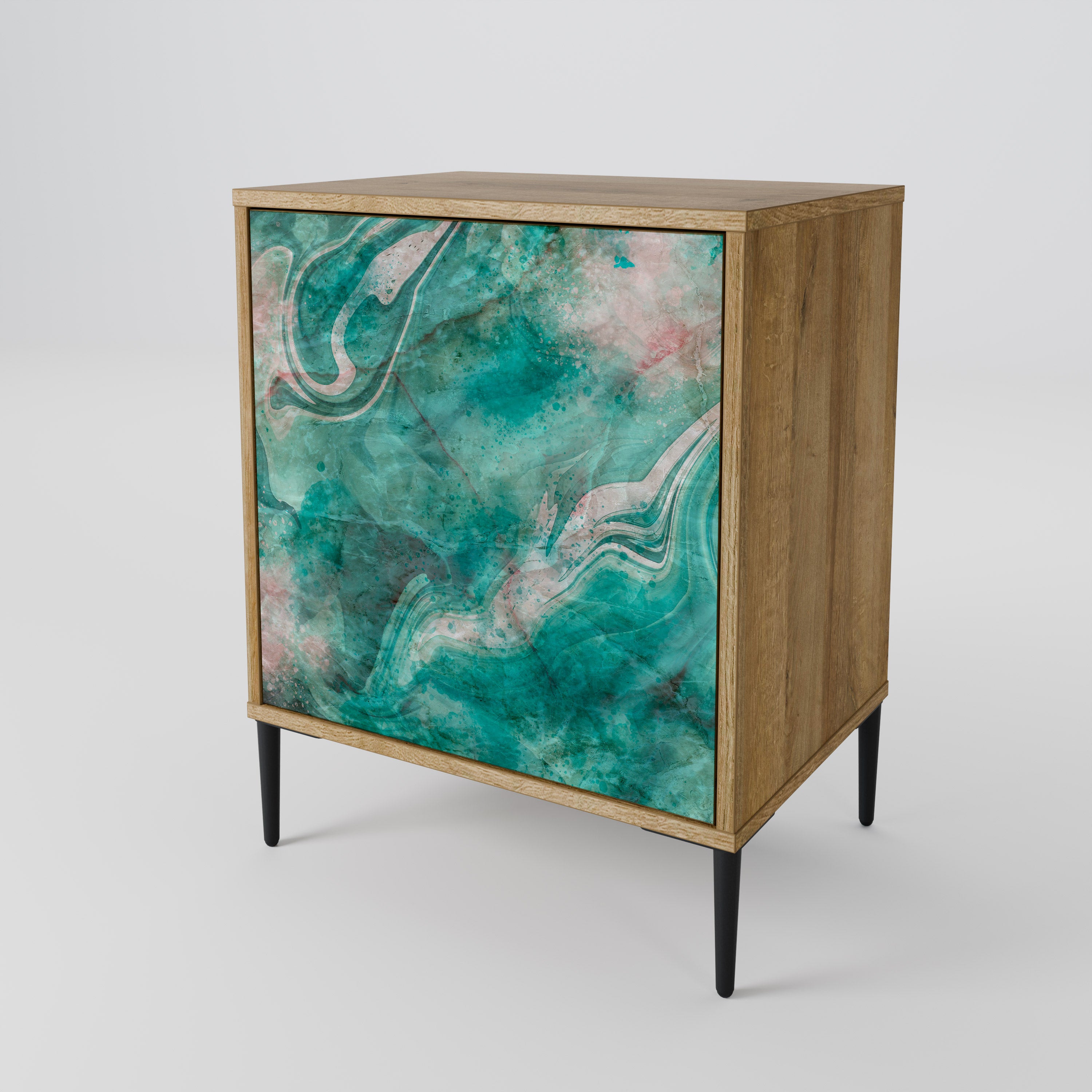 ABSTRACT ALCHEMY Komoda 1-drzwiowa korpus Dąb Riva
