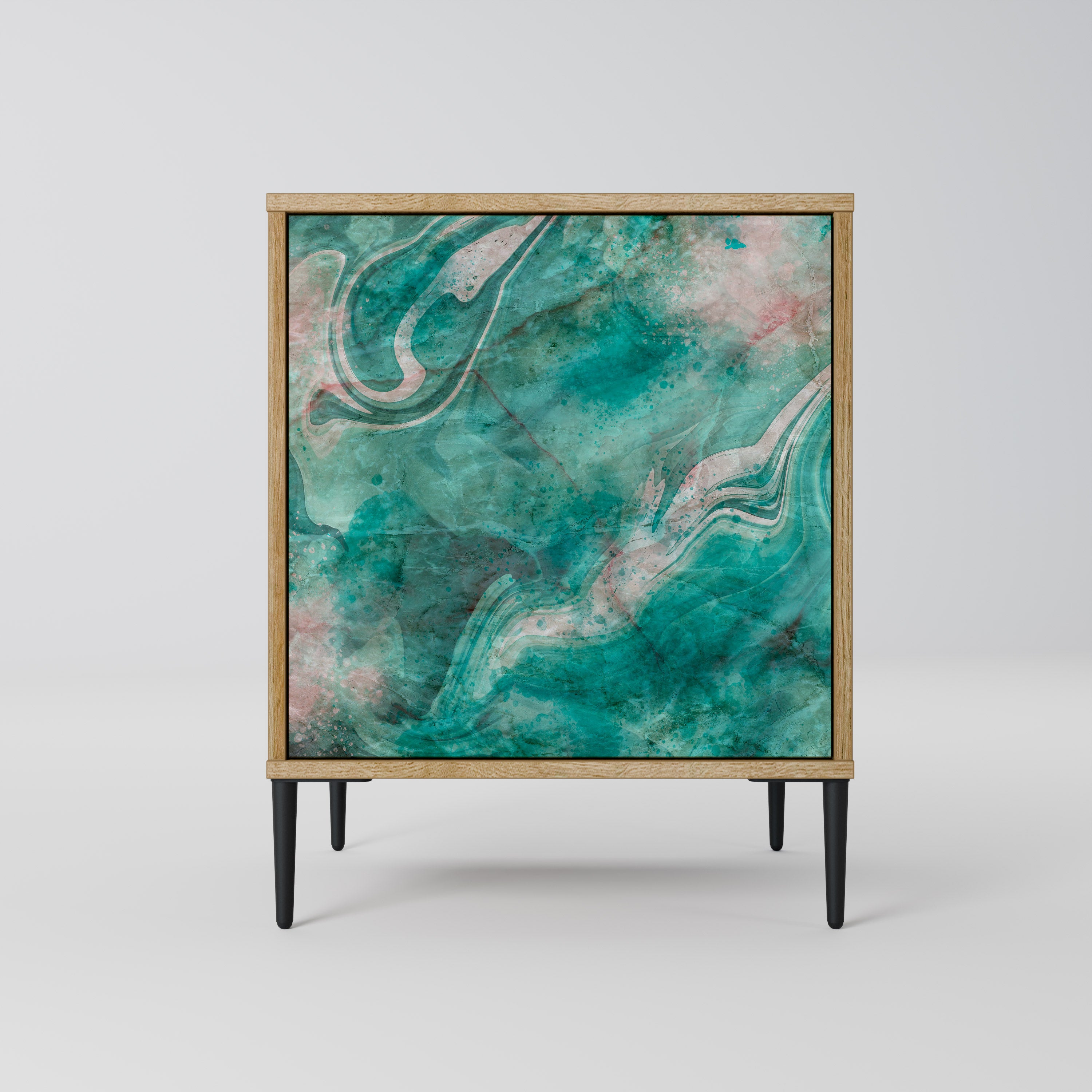 ABSTRACT ALCHEMY Komoda 1-drzwiowa korpus Dąb Riva