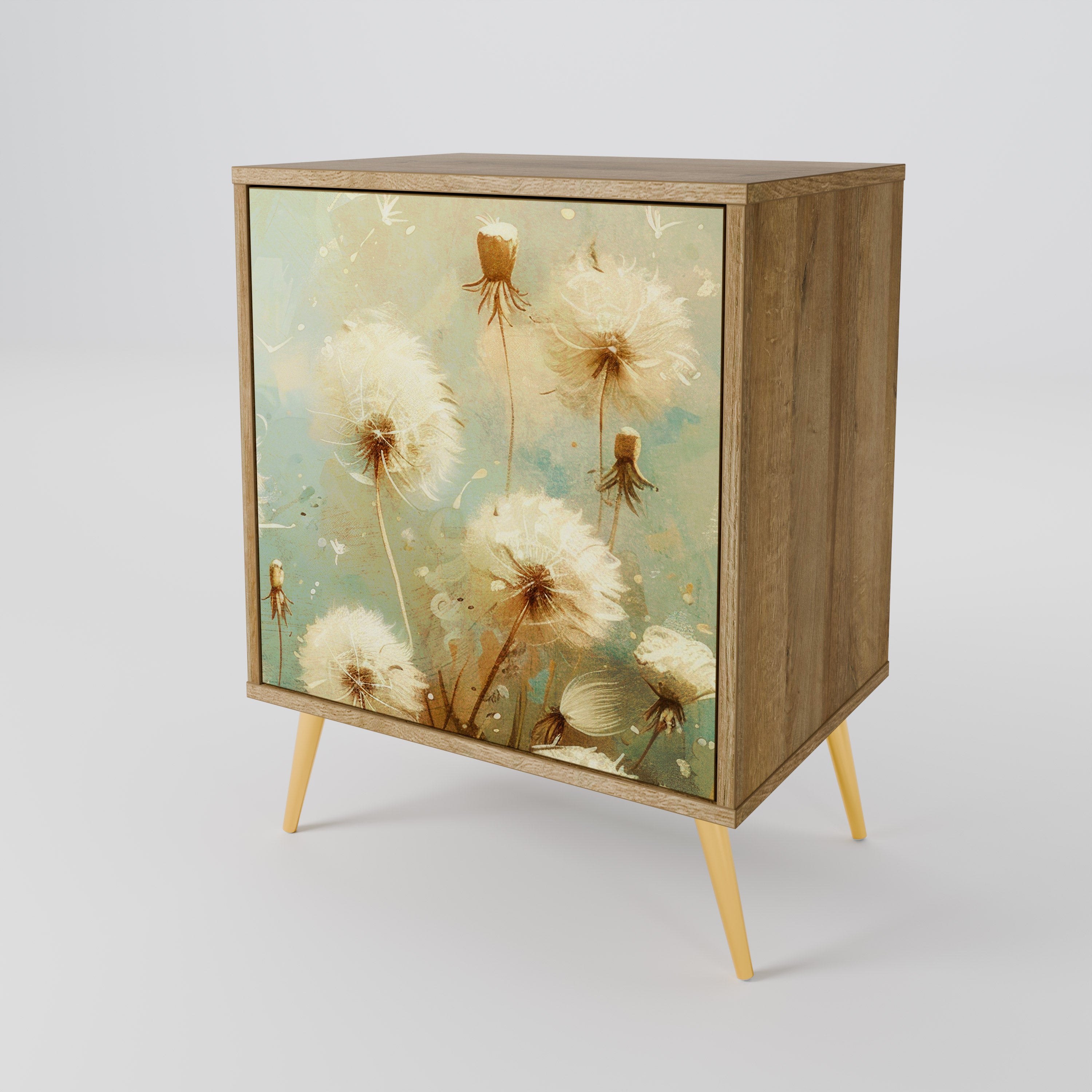 DREAMY MEADOW Komoda 1-drzwiowa korpus Dąb Riva