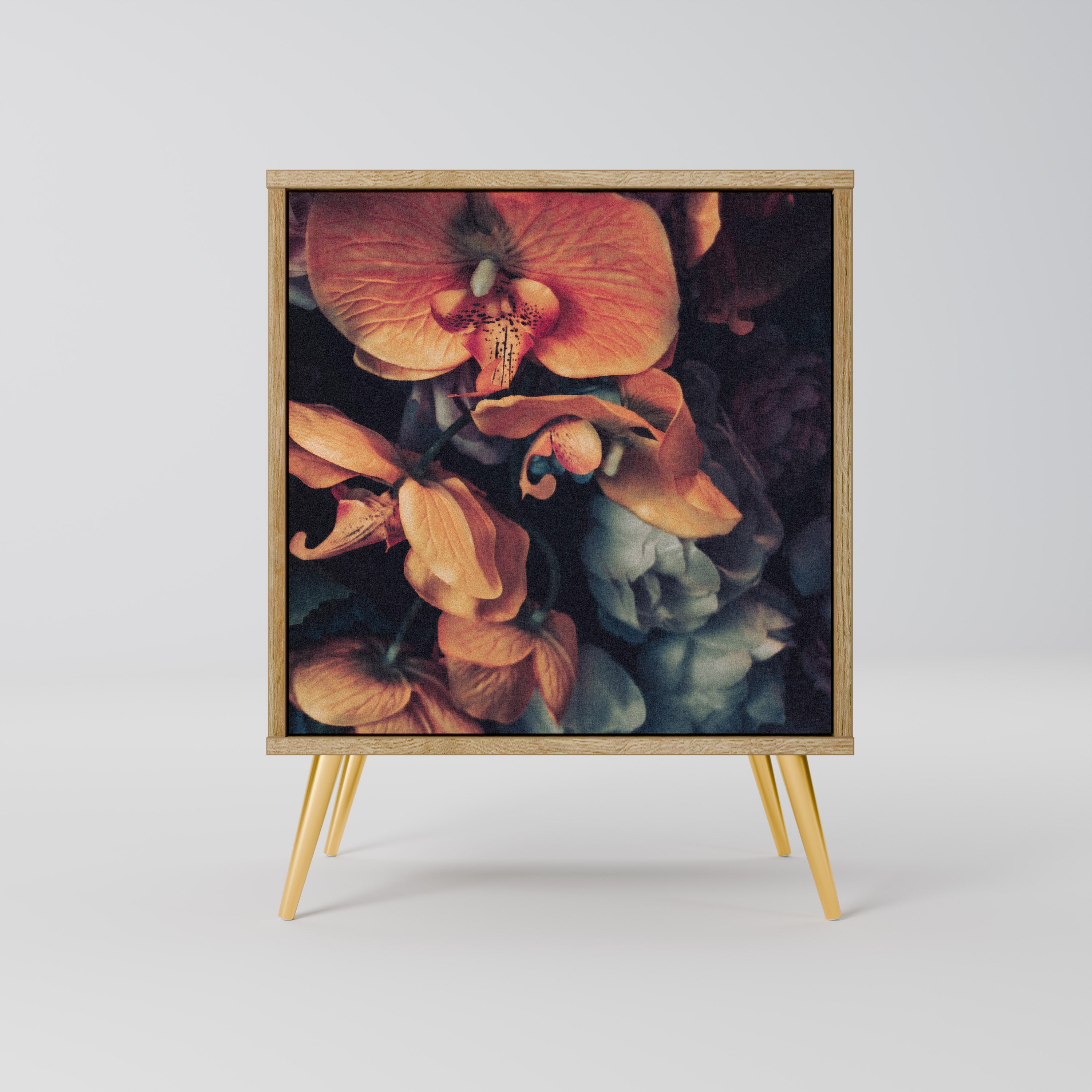 NEVERENDING BLOOM Komoda 1-drzwiowa korpus Dąb Riva