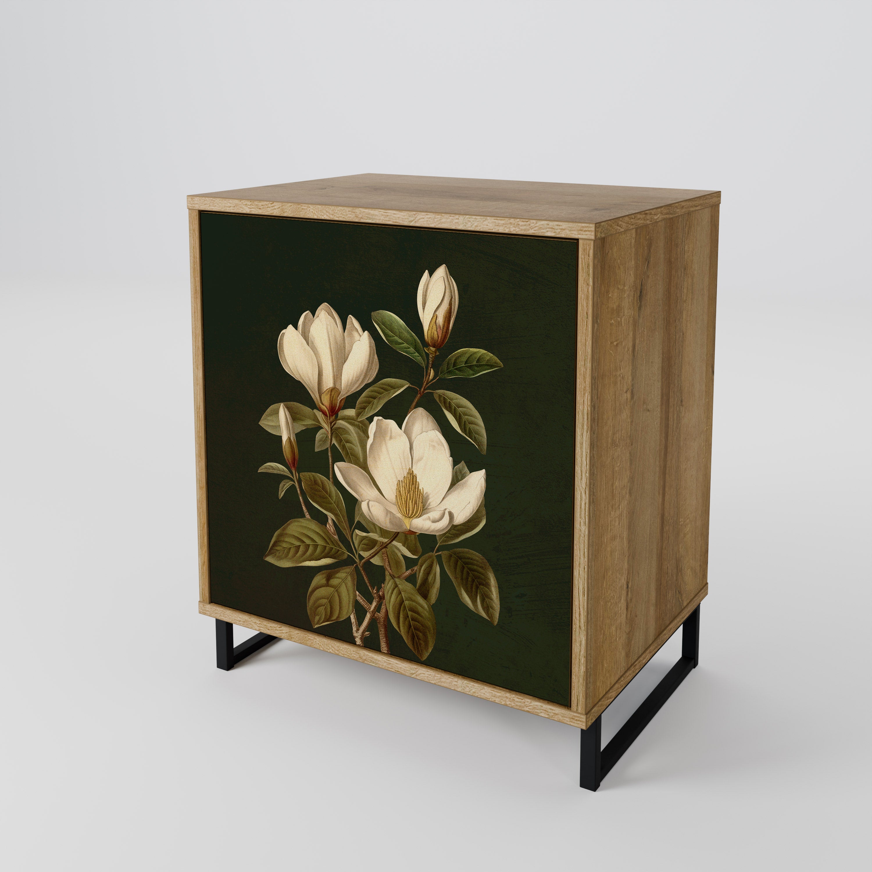 FLORAL NOIR Komoda 1-drzwiowa korpus Dąb Riva