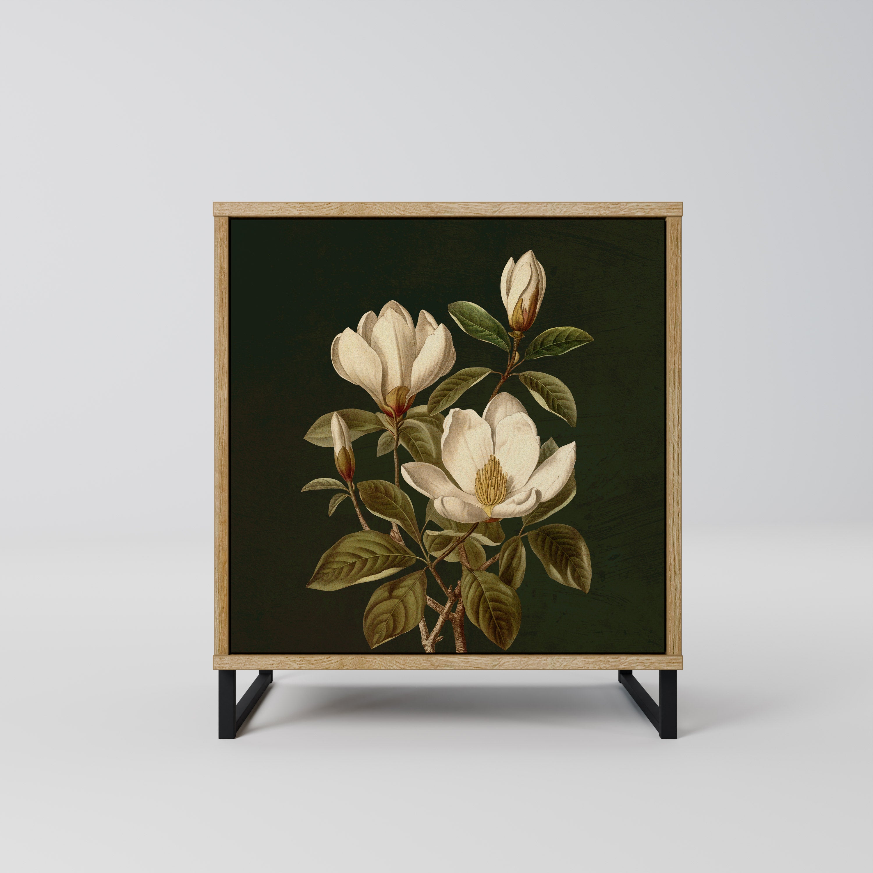 FLORAL NOIR Komoda 1-drzwiowa korpus Dąb Riva