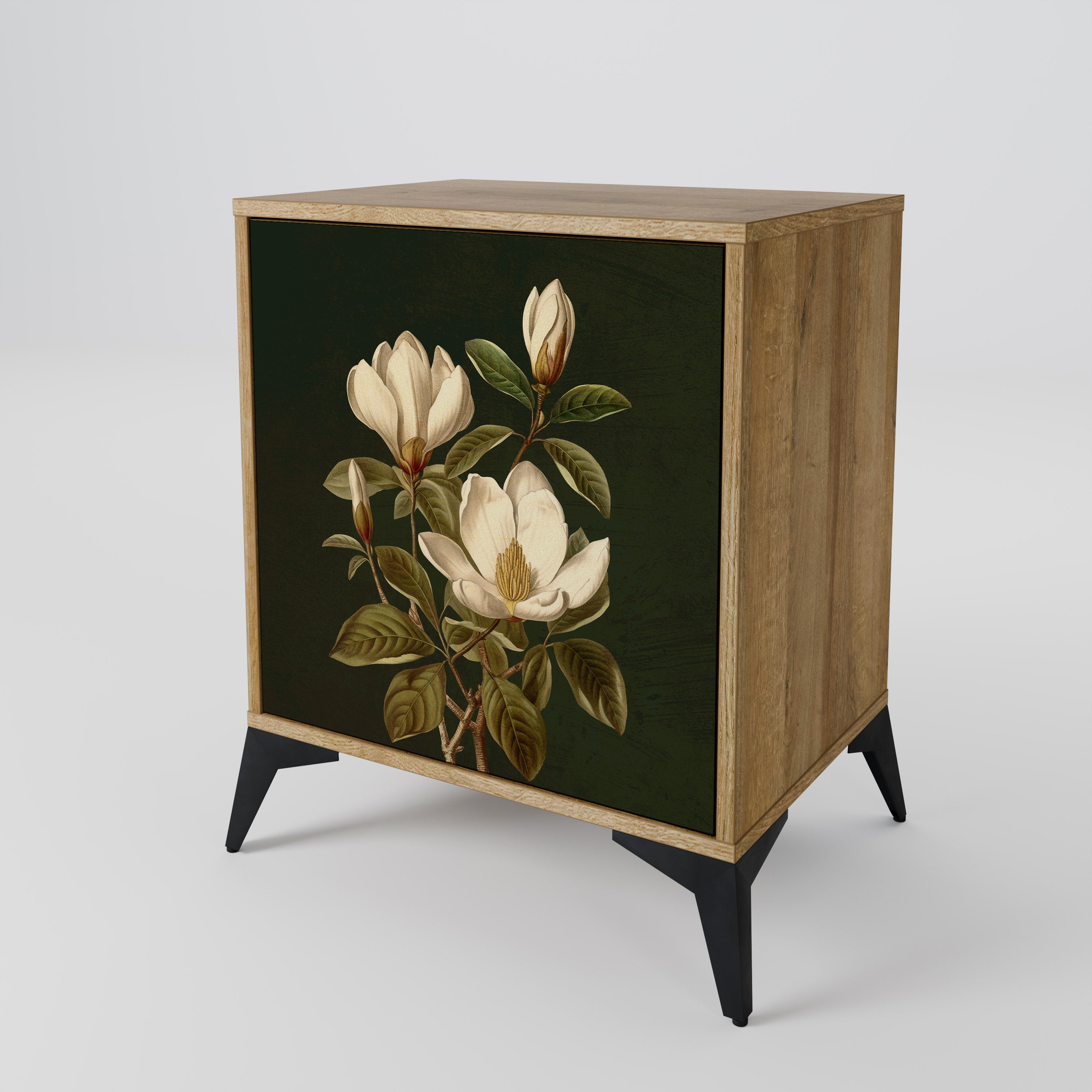 FLORAL NOIR Komoda 1-drzwiowa korpus Dąb Riva
