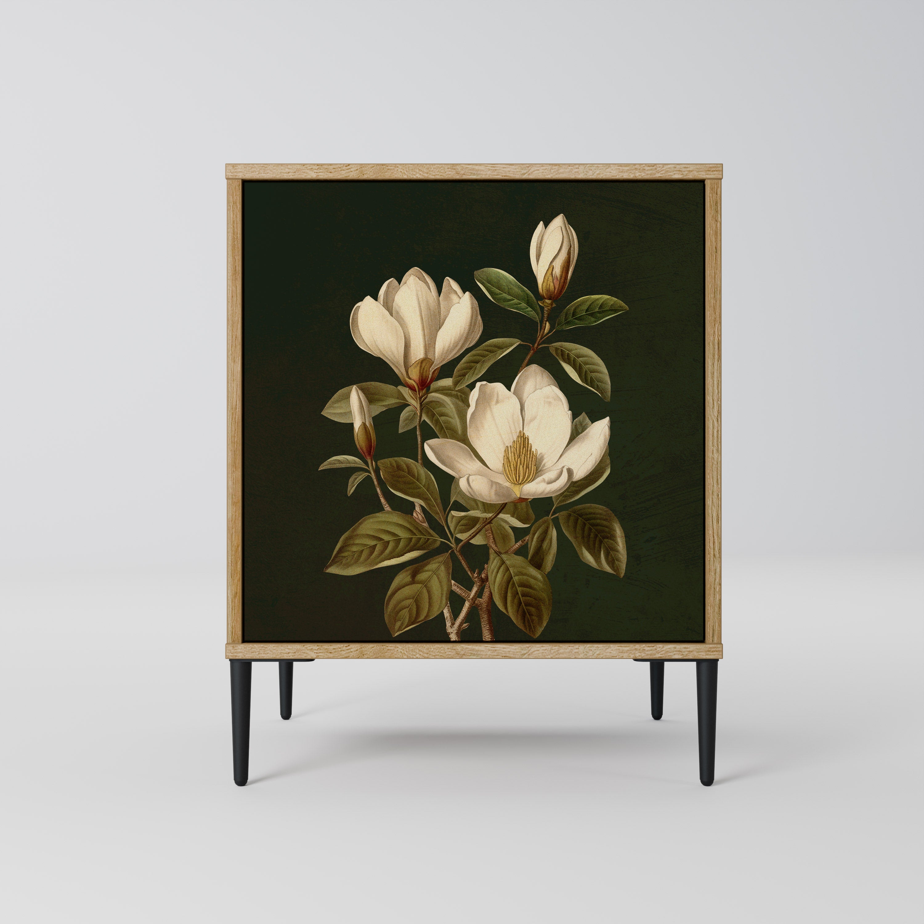 FLORAL NOIR Komoda 1-drzwiowa korpus Dąb Riva