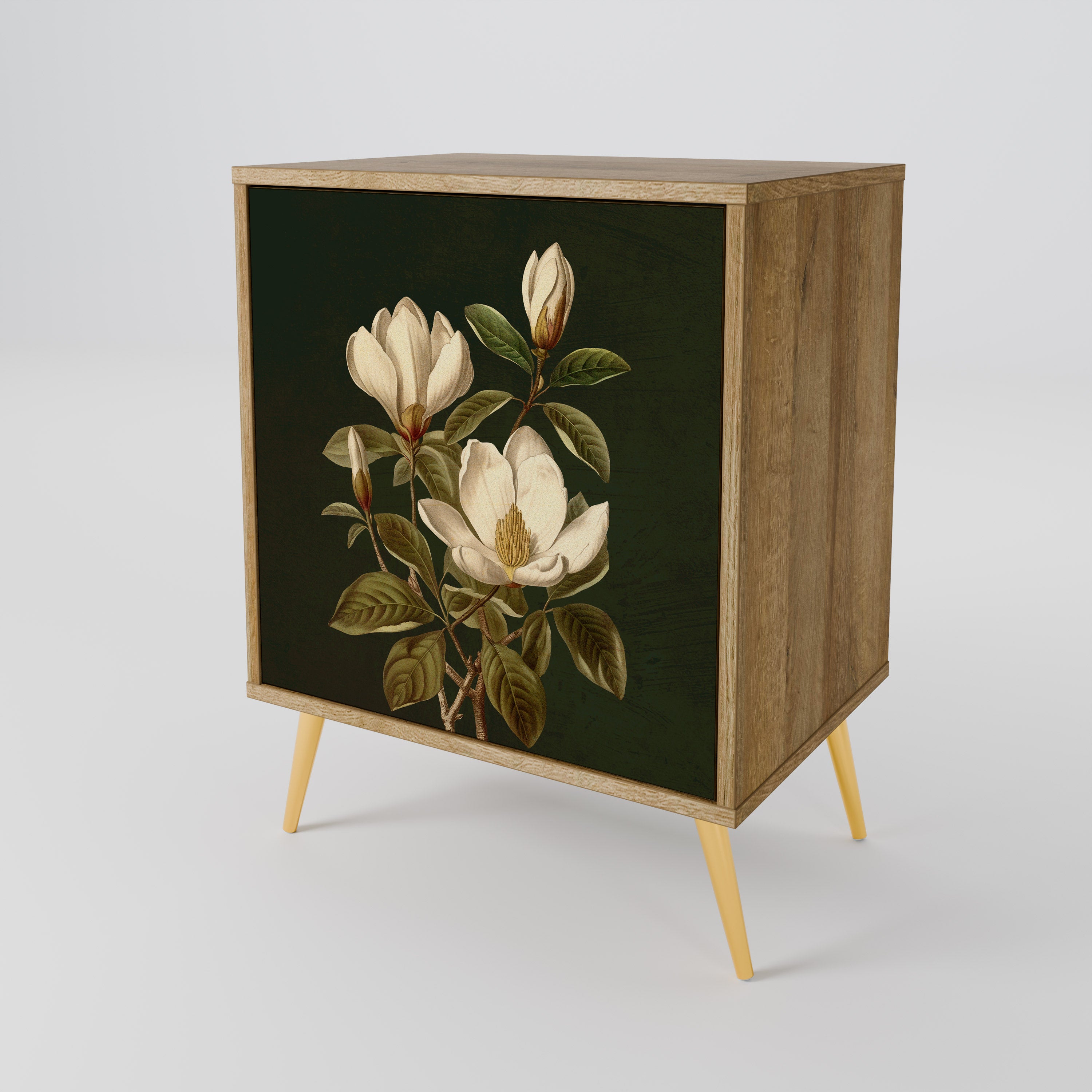 FLORAL NOIR Komoda 1-drzwiowa korpus Dąb Riva