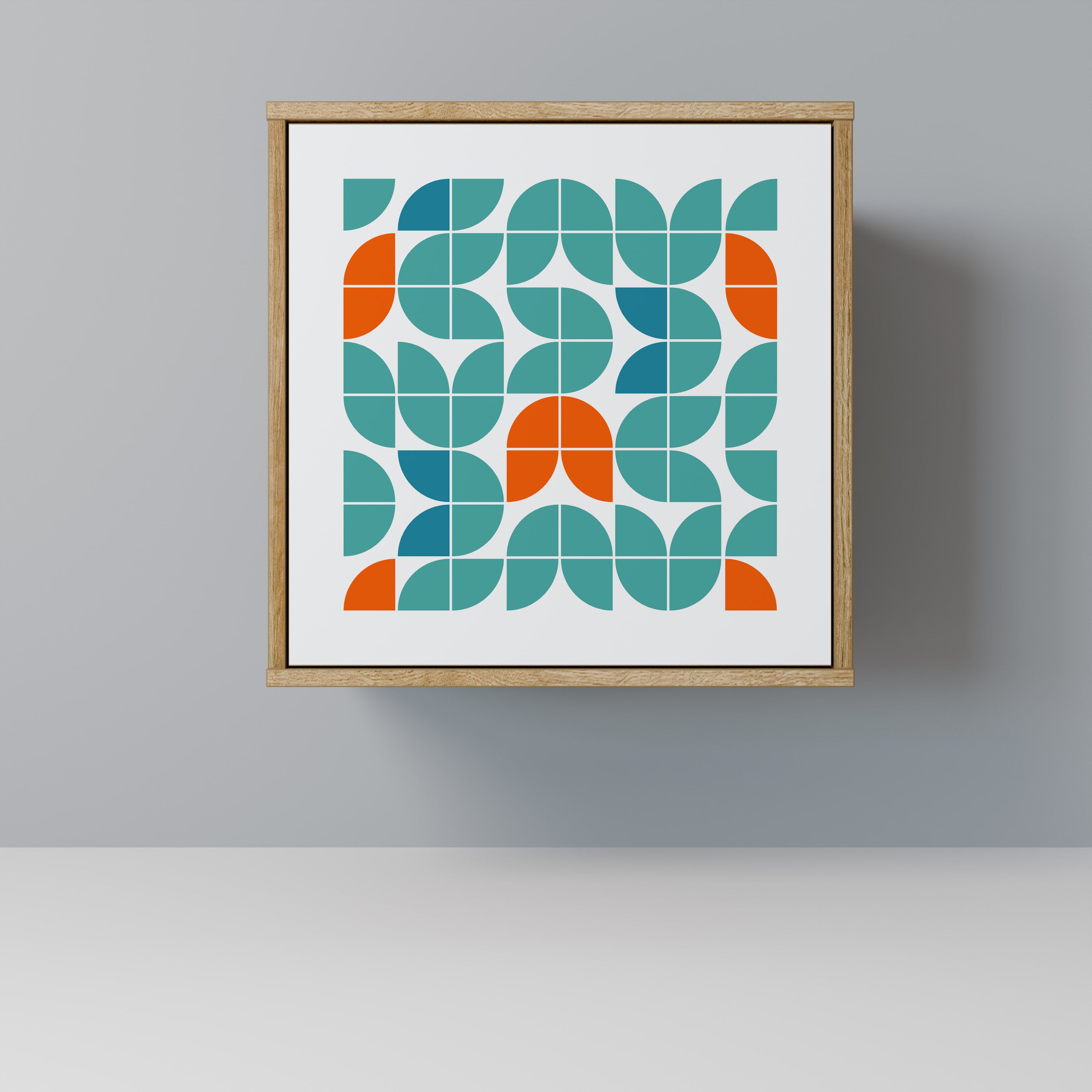 BE THE CHANGE Komoda 1-drzwiowa korpus Dąb Riva