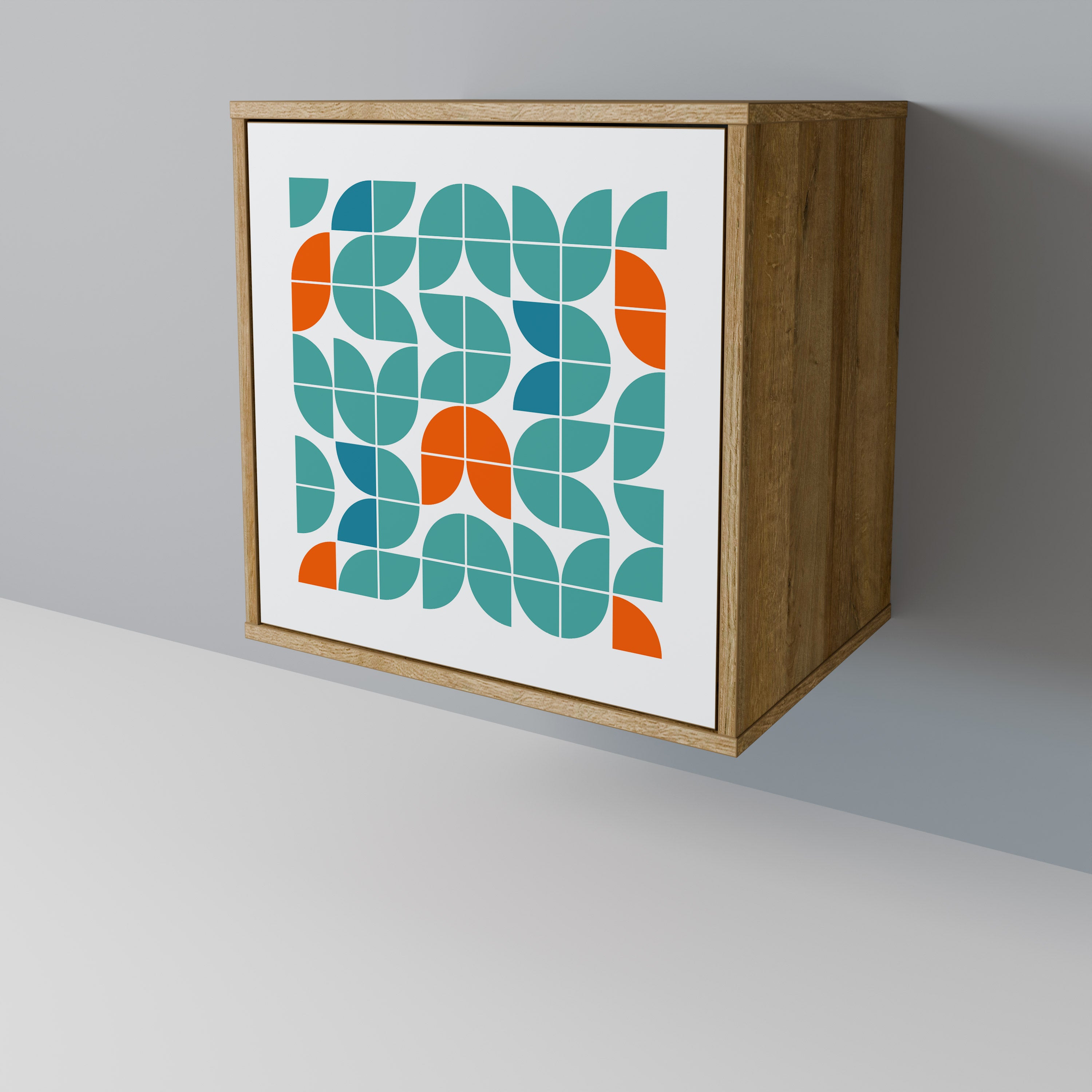 BE THE CHANGE Komoda 1-drzwiowa korpus Dąb Riva