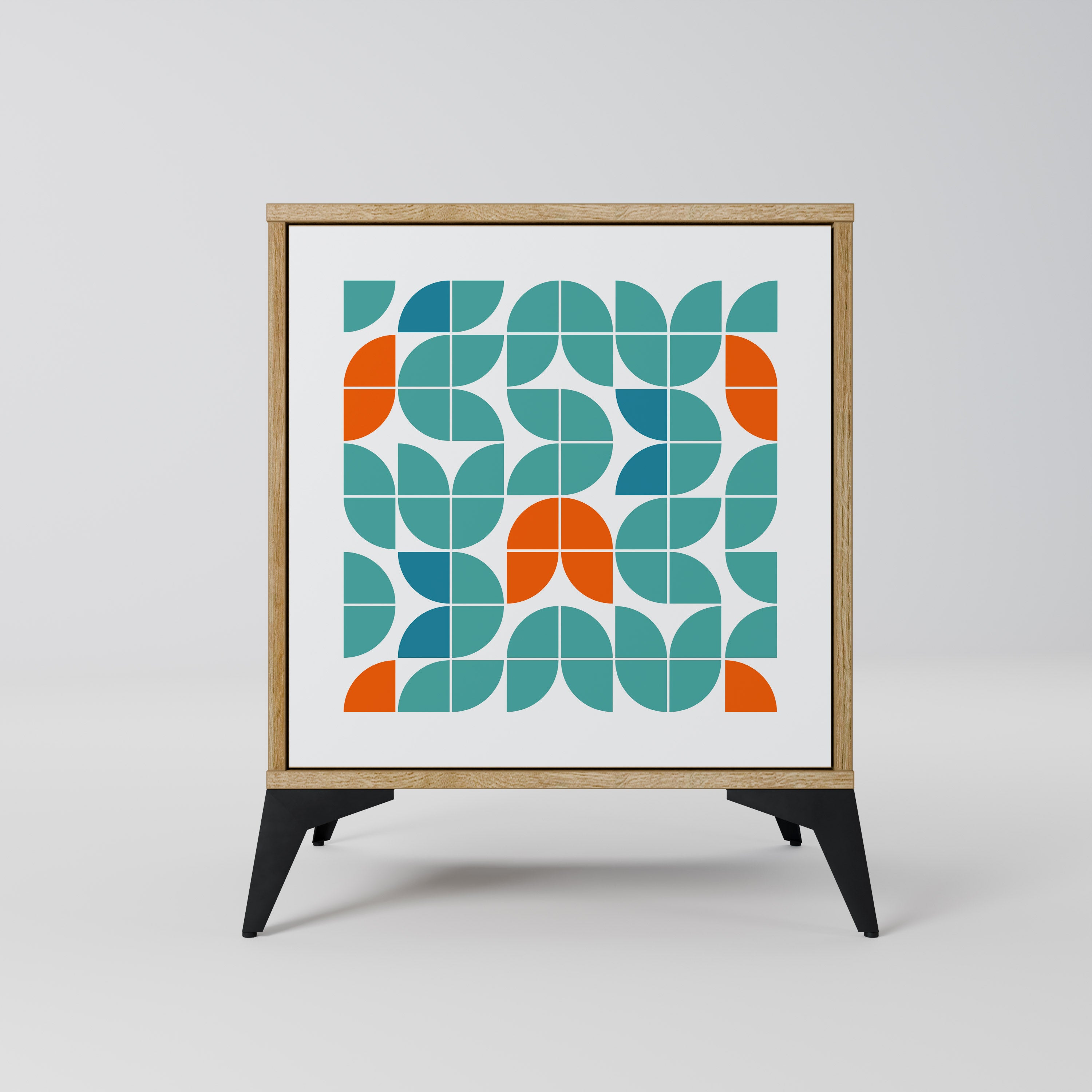 BE THE CHANGE Komoda 1-drzwiowa korpus Dąb Riva