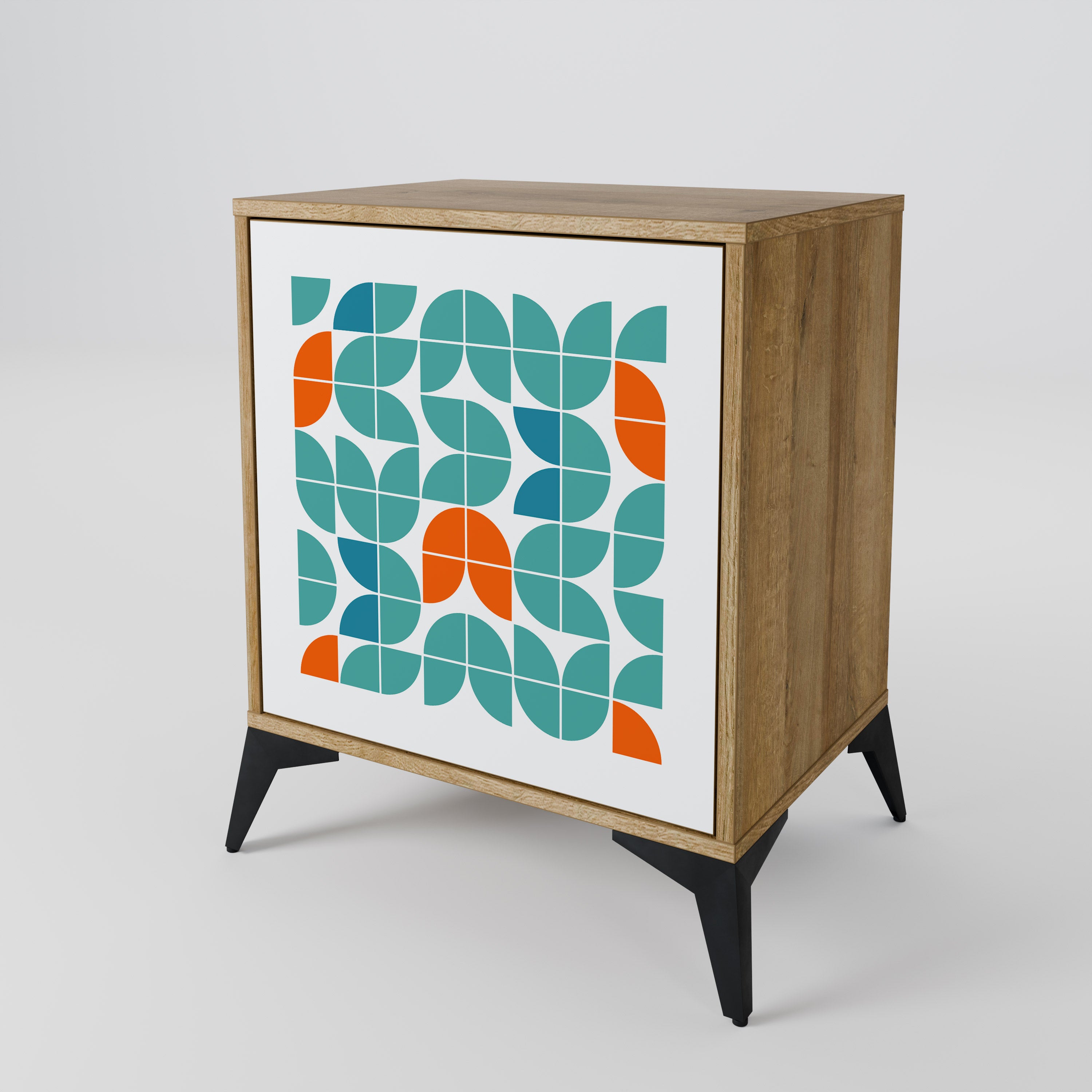 BE THE CHANGE Komoda 1-drzwiowa korpus Dąb Riva