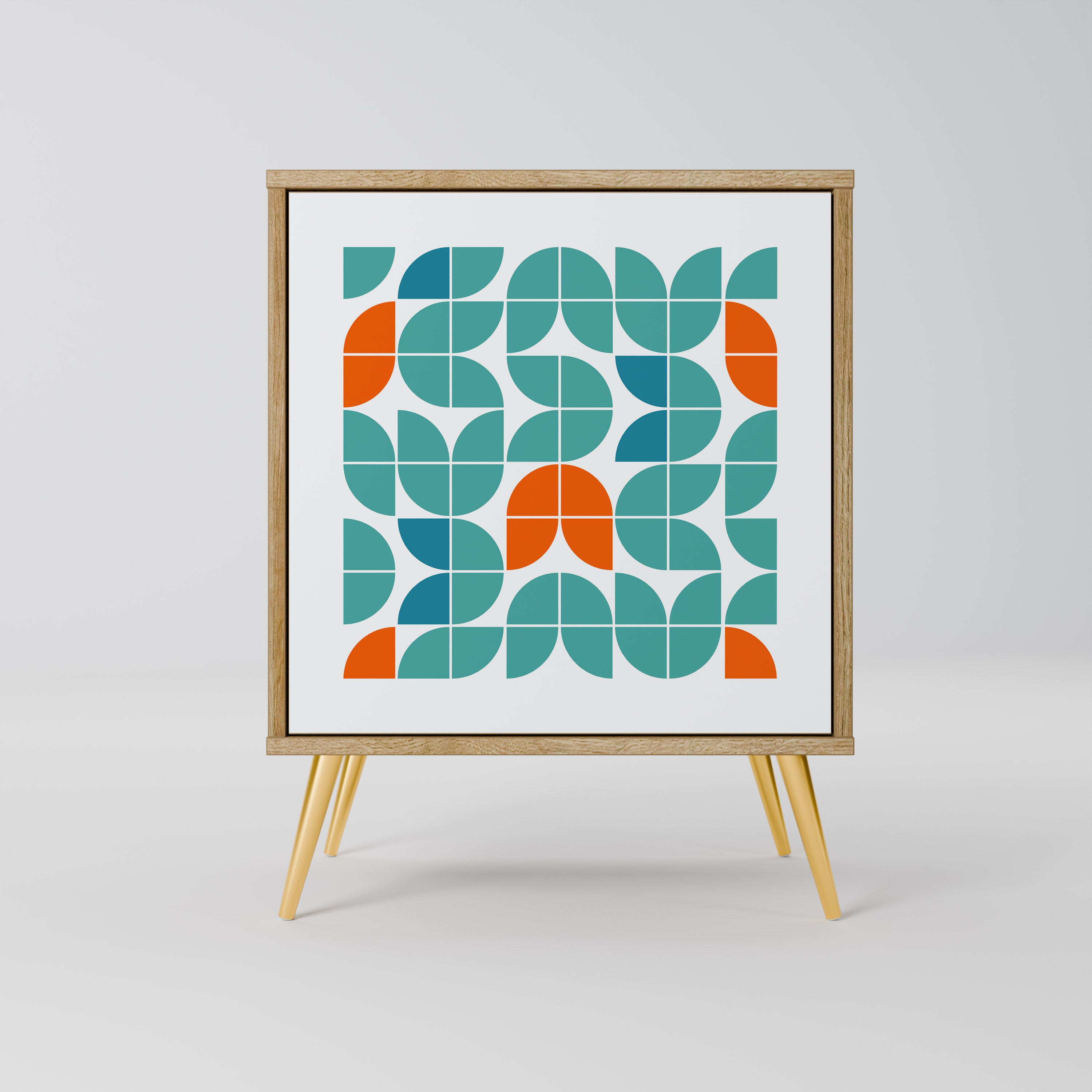 BE THE CHANGE Komoda 1-drzwiowa korpus Dąb Riva