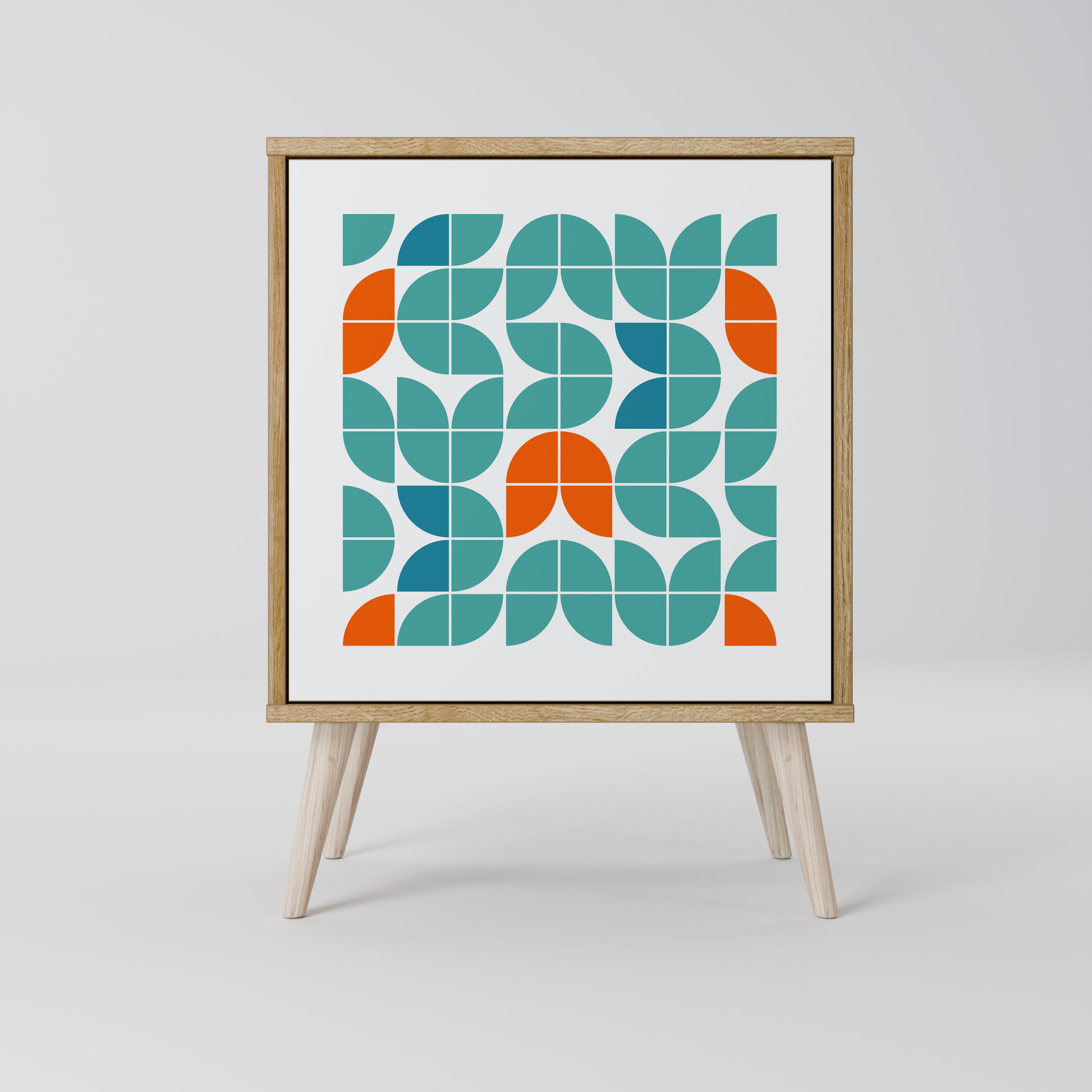 BE THE CHANGE Komoda 1-drzwiowa korpus Dąb Riva