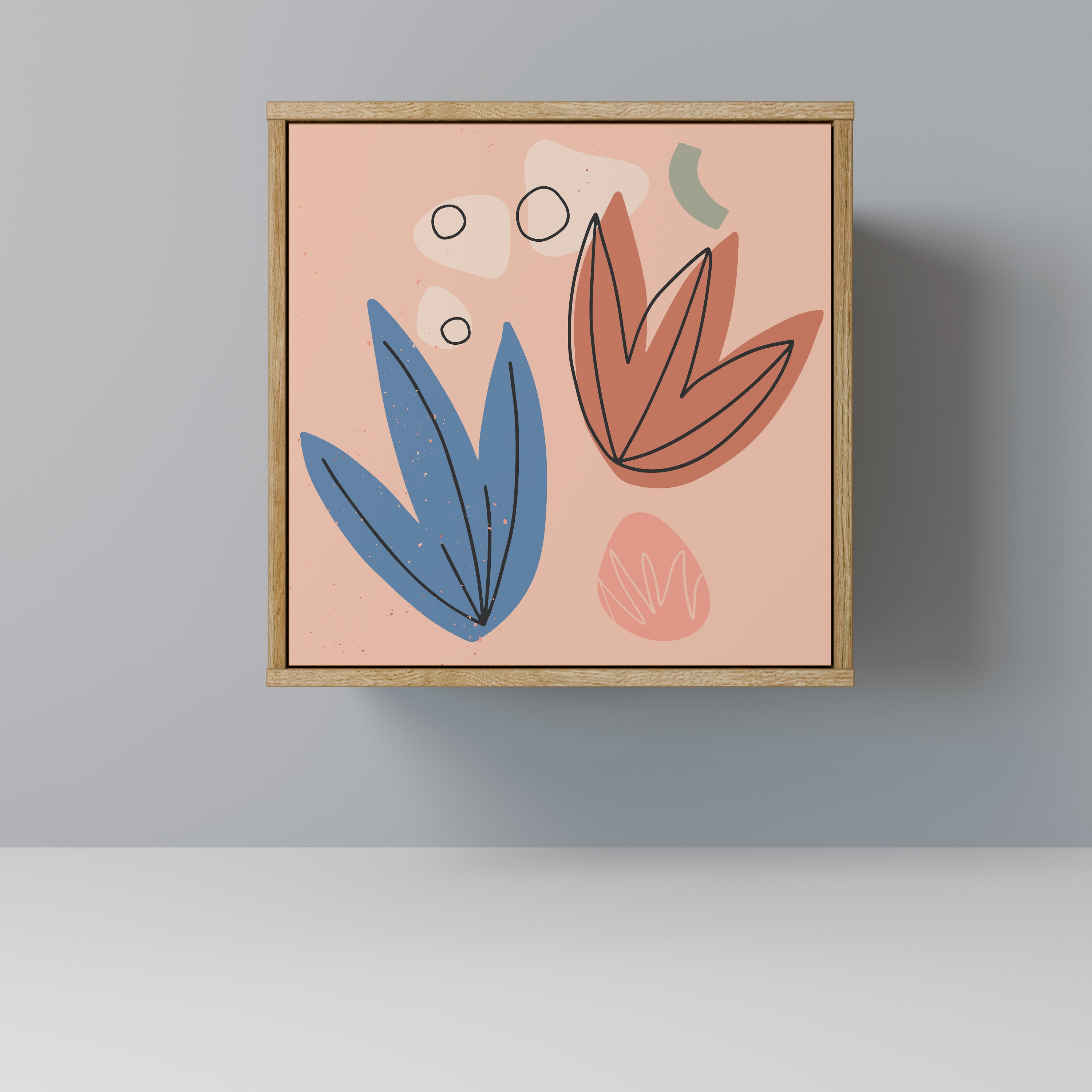 PASTEL DESTINY Komoda 1-drzwiowa korpus Dąb Riva