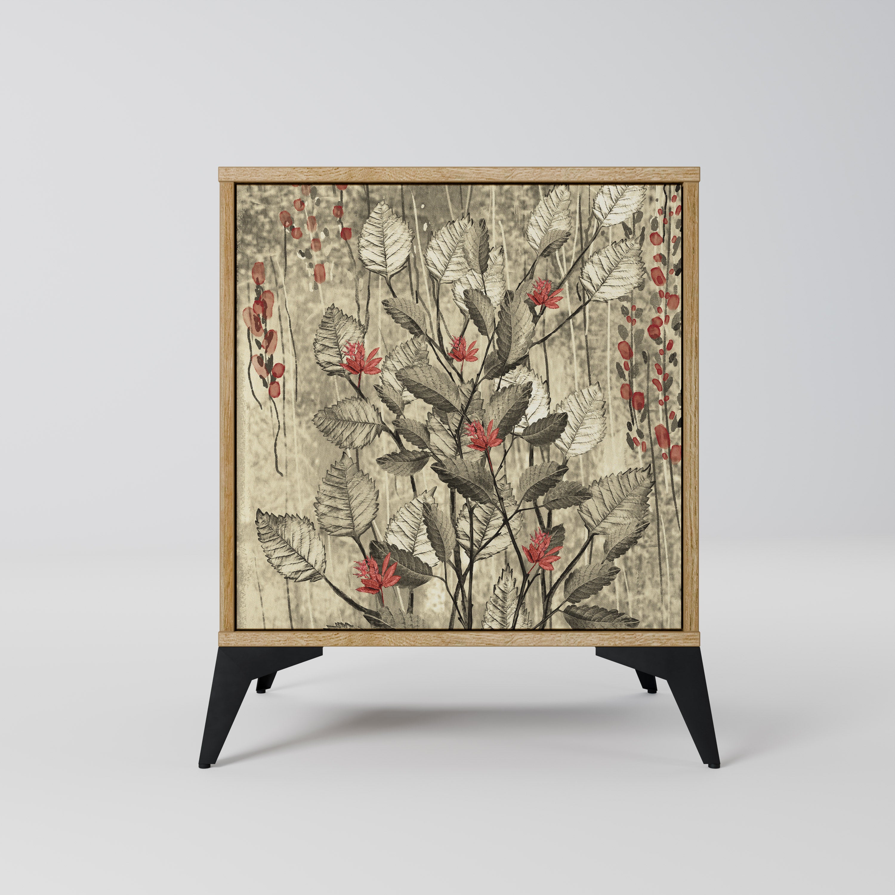 HERBAL GRACE Komoda 1-drzwiowa korpus Dąb Riva