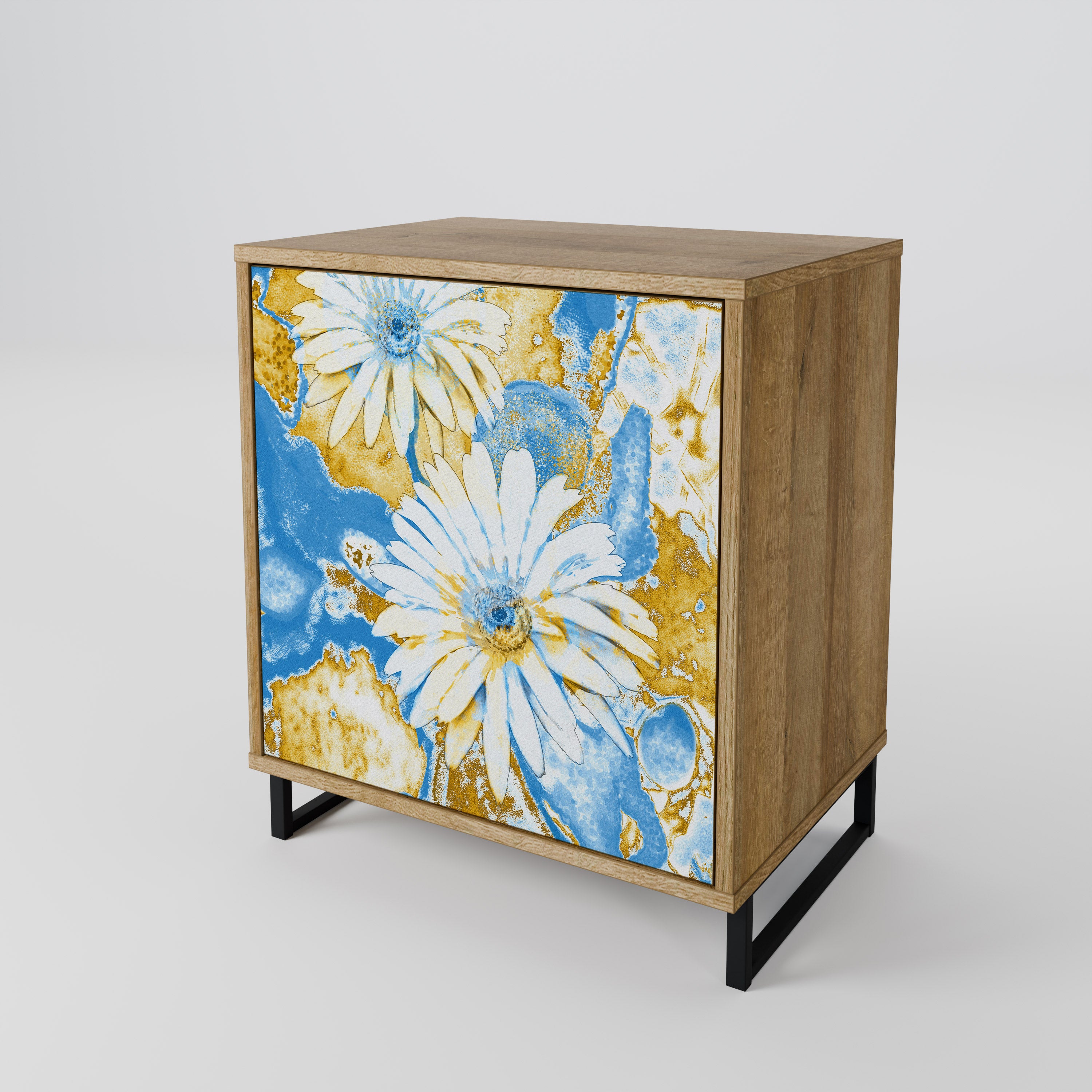 DAISY LUXE Komoda 1-drzwiowa korpus Dąb Riva