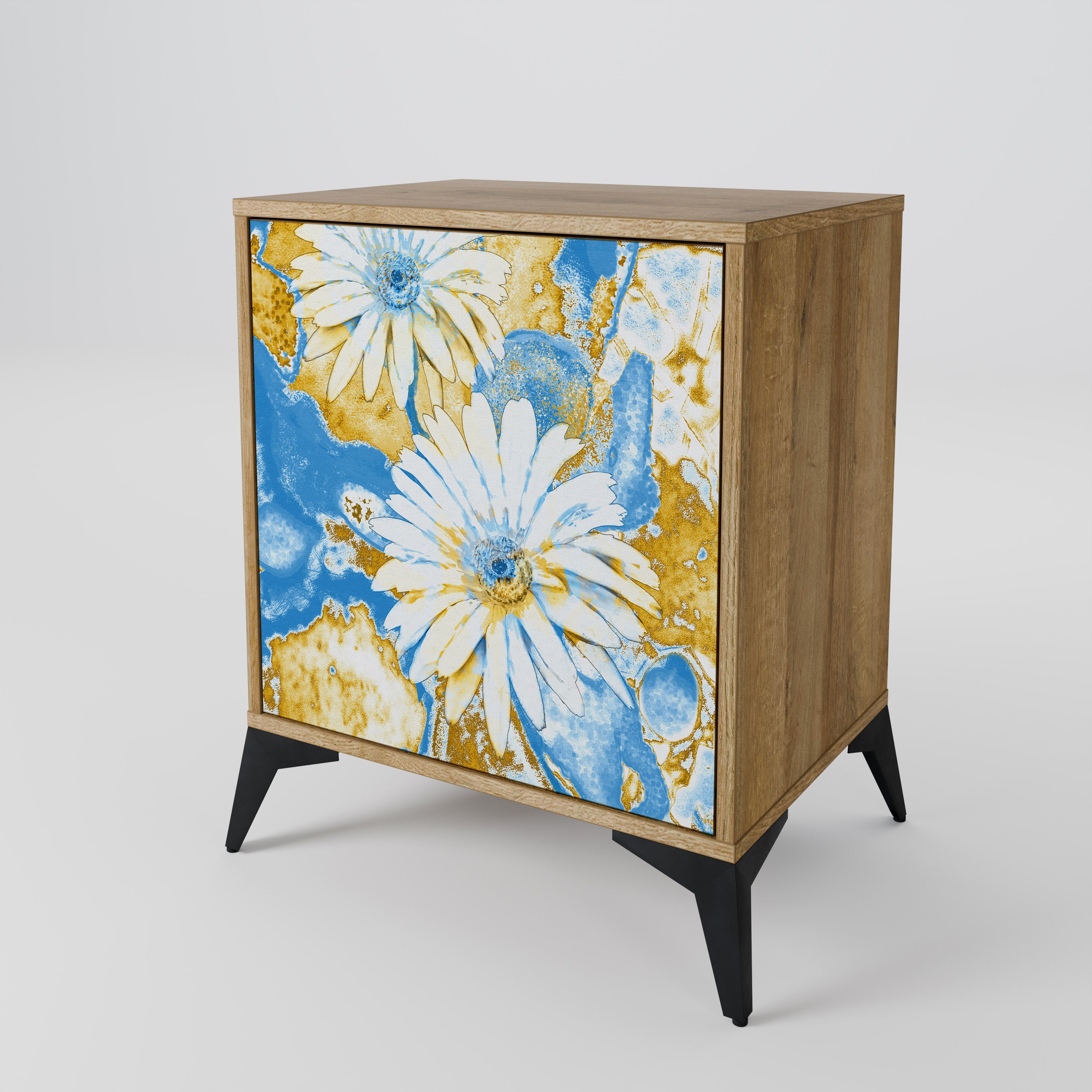 DAISY LUXE Komoda 1-drzwiowa korpus Dąb Riva