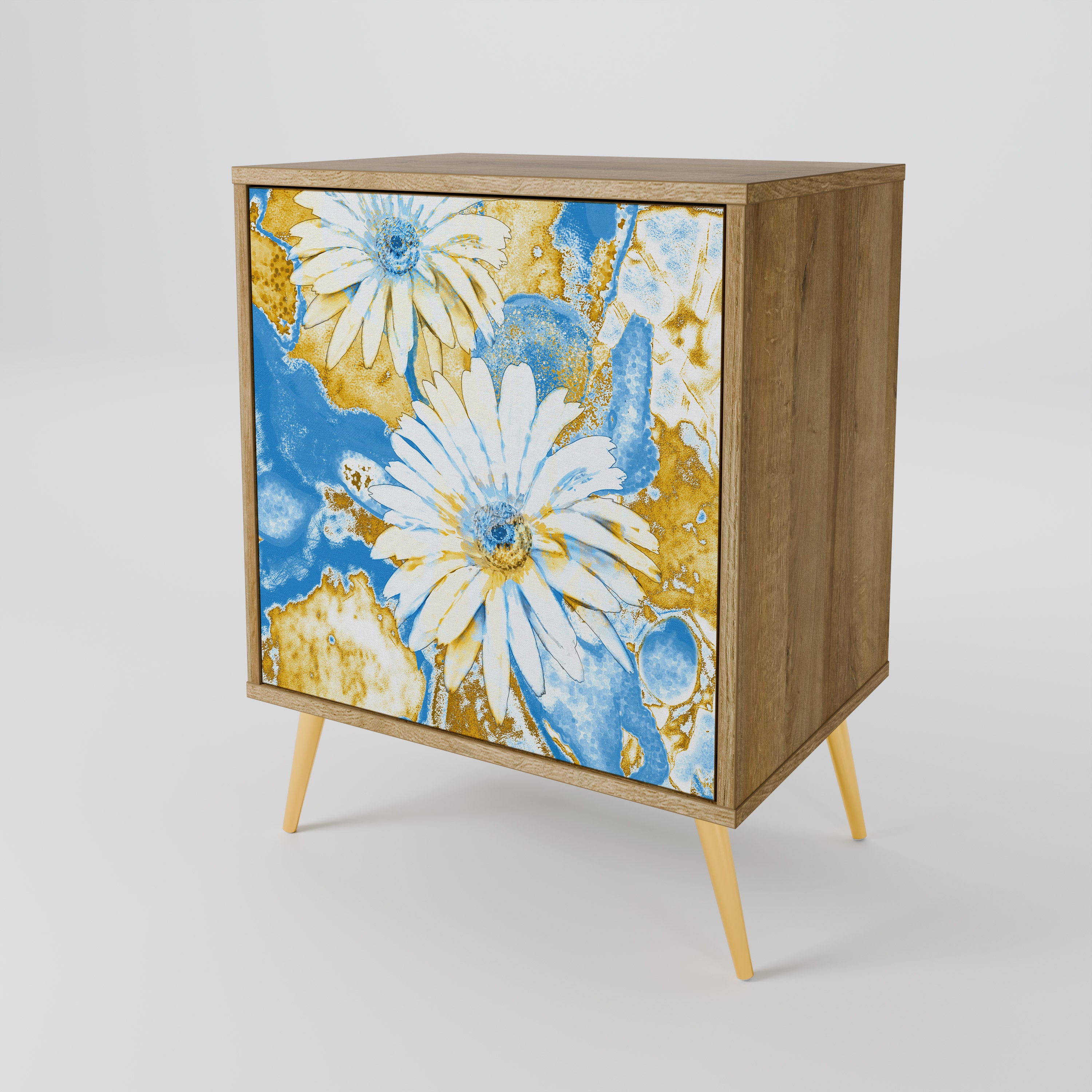 DAISY LUXE Komoda 1-drzwiowa korpus Dąb Riva