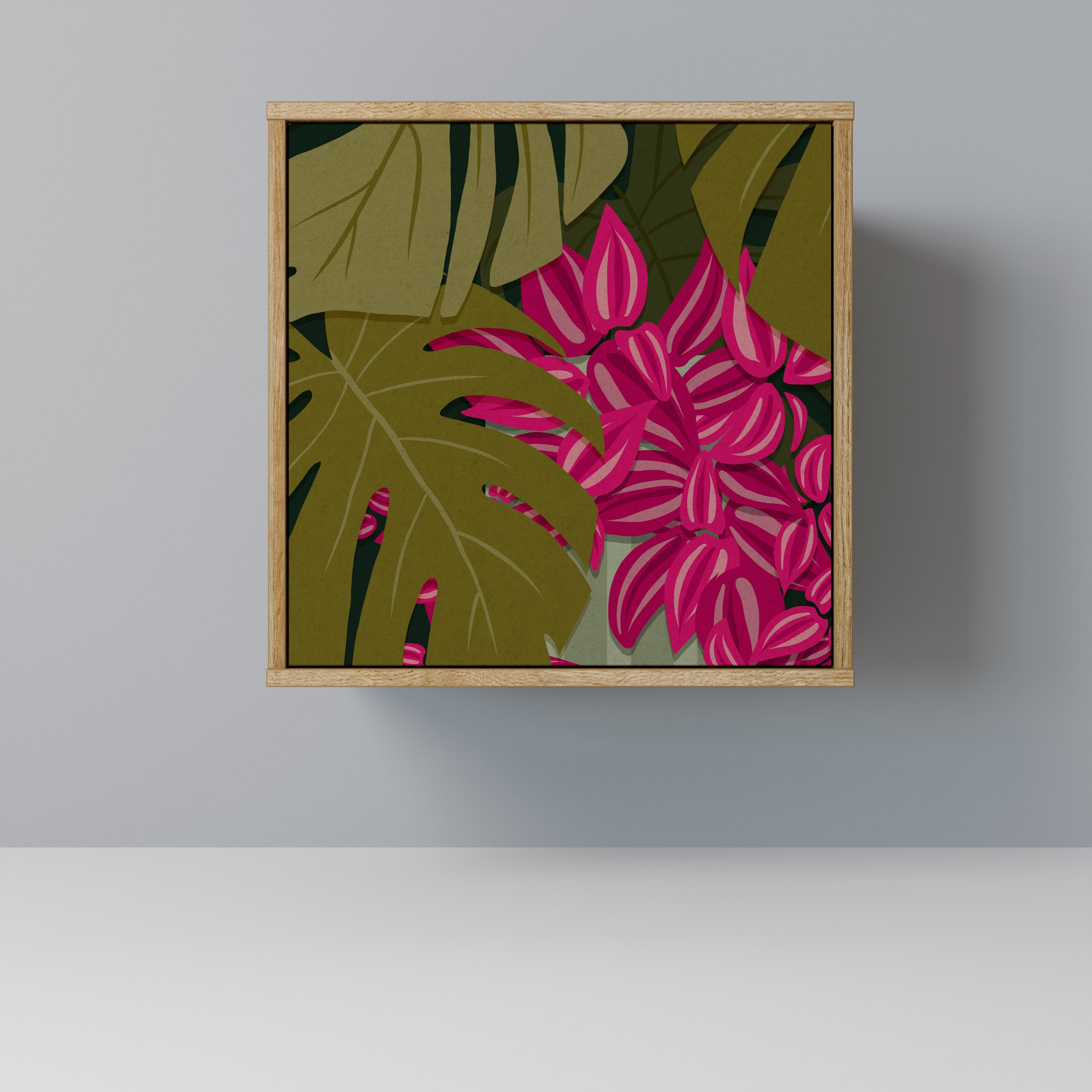 TROPICAL BEAUTY Komoda 1-drzwiowa korpus Dąb Riva