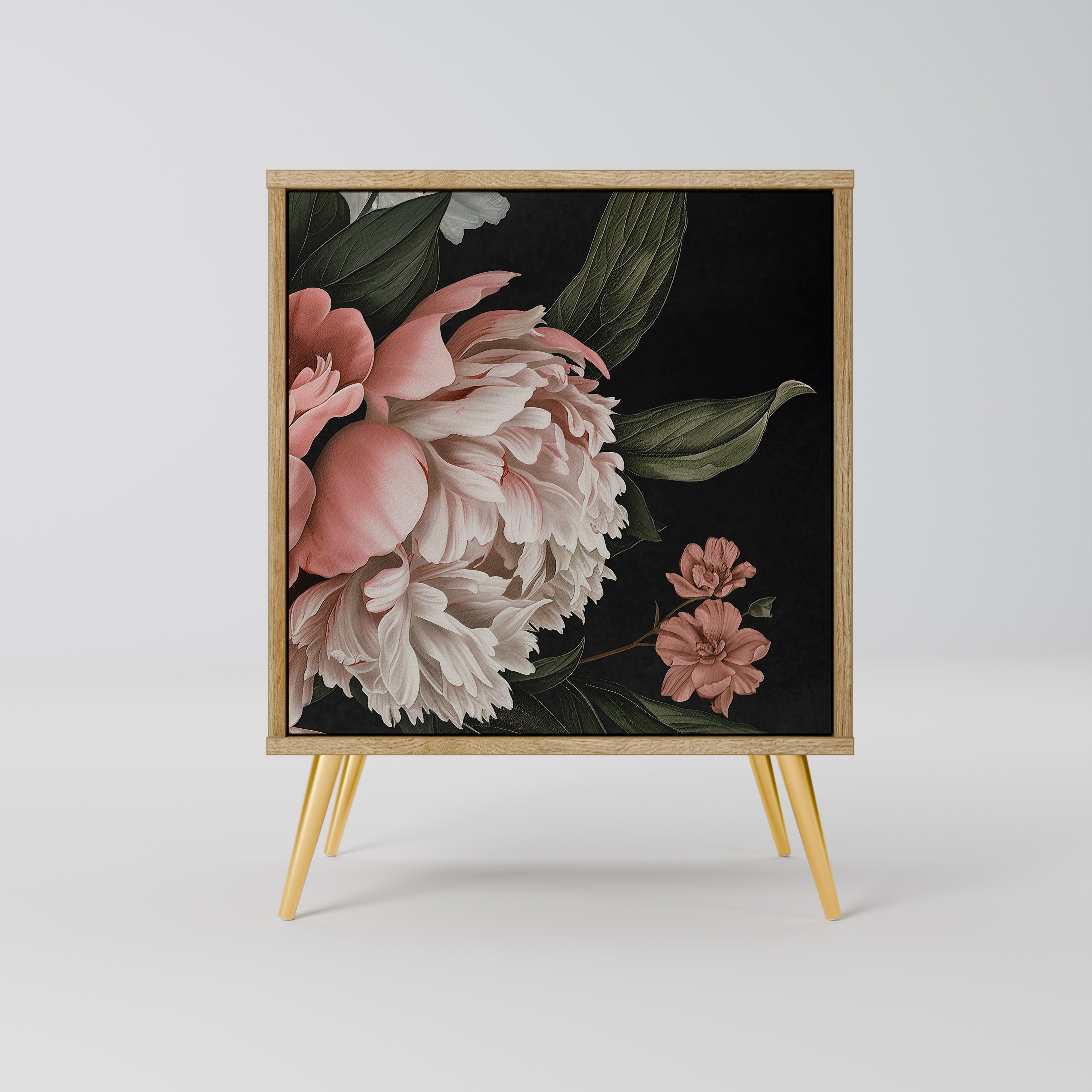 LUSH ELEGANCE Komoda 1-drzwiowa korpus Dąb Riva