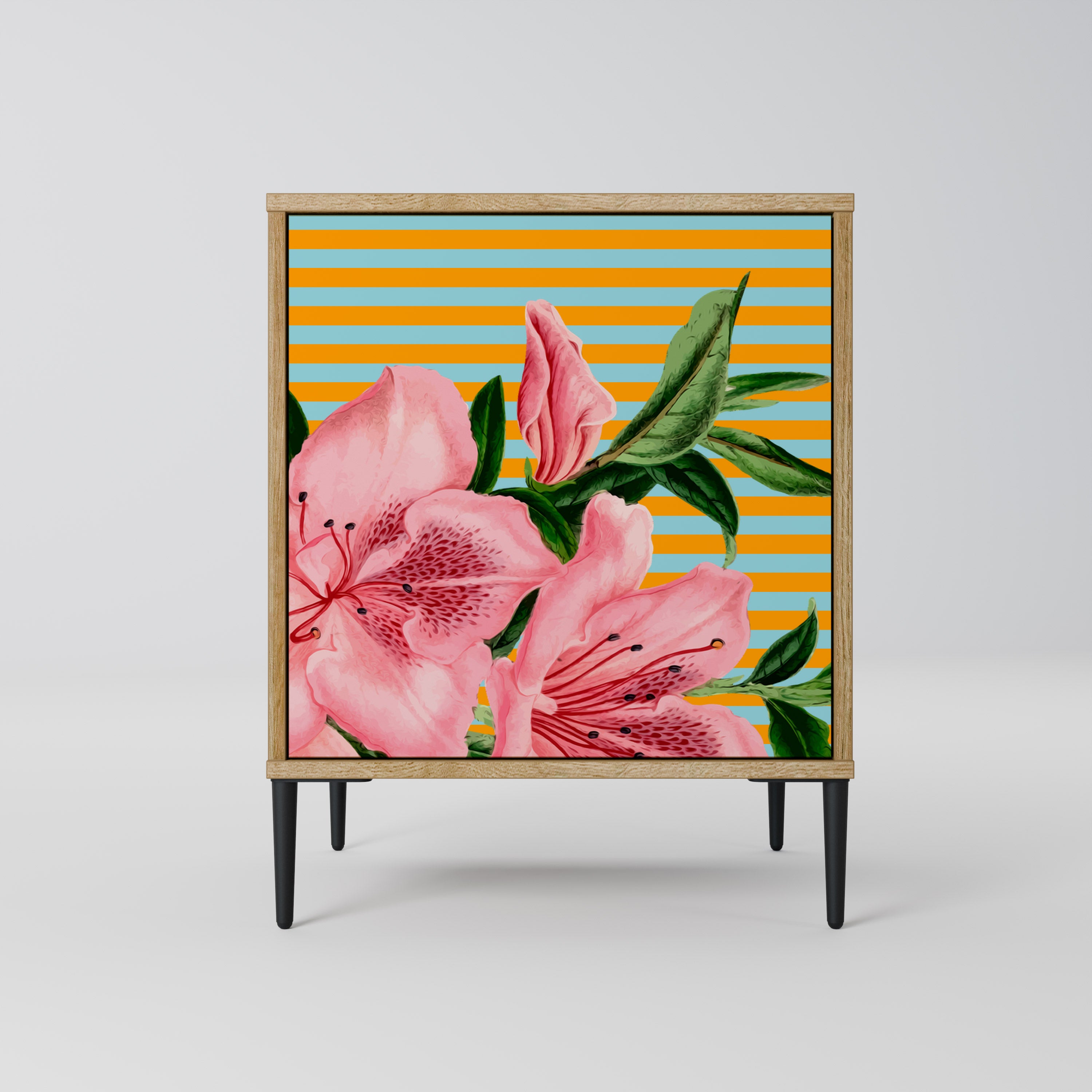 FRAGILE BEAUTY Komoda 1-drzwiowa korpus Dąb Riva