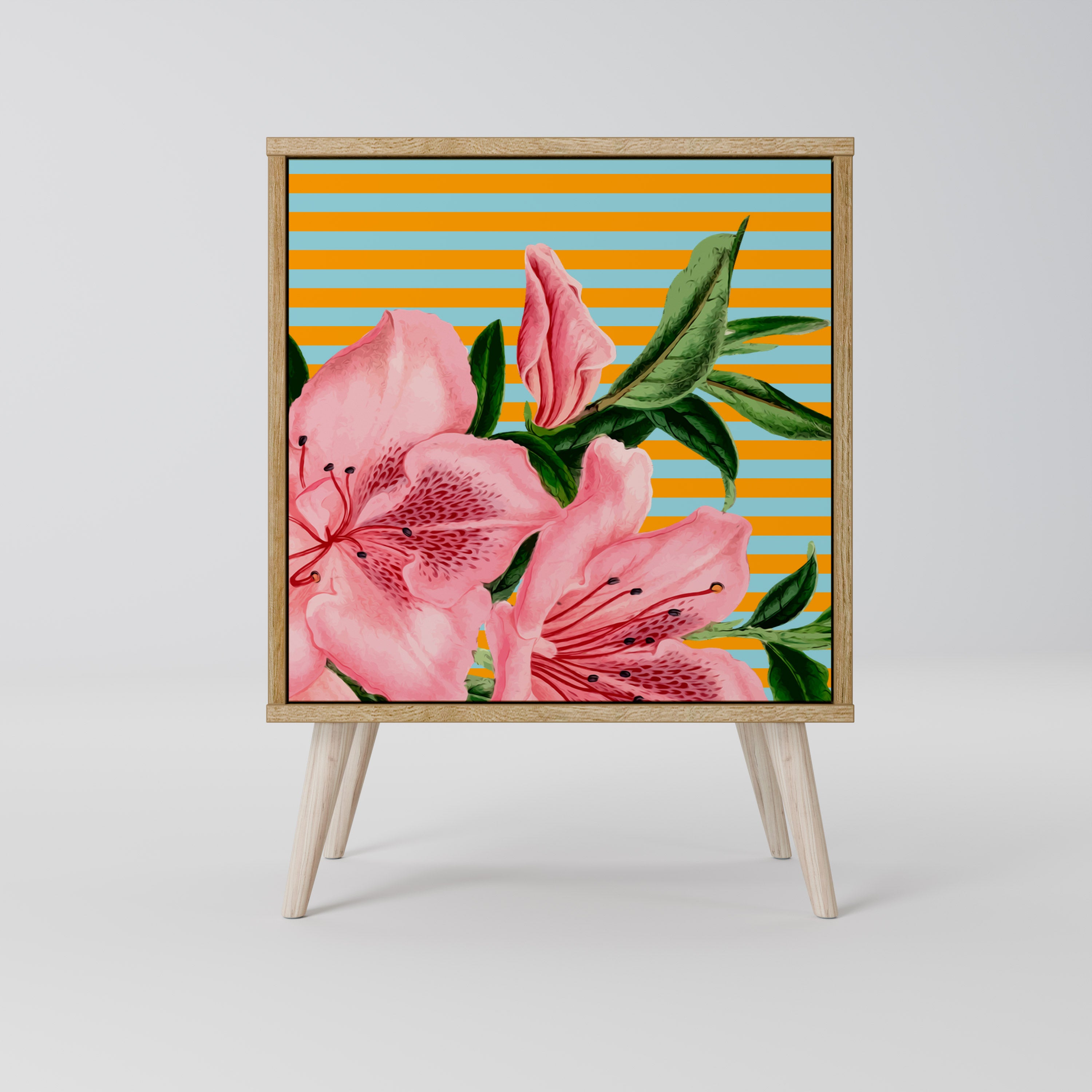 FRAGILE BEAUTY Komoda 1-drzwiowa korpus Dąb Riva