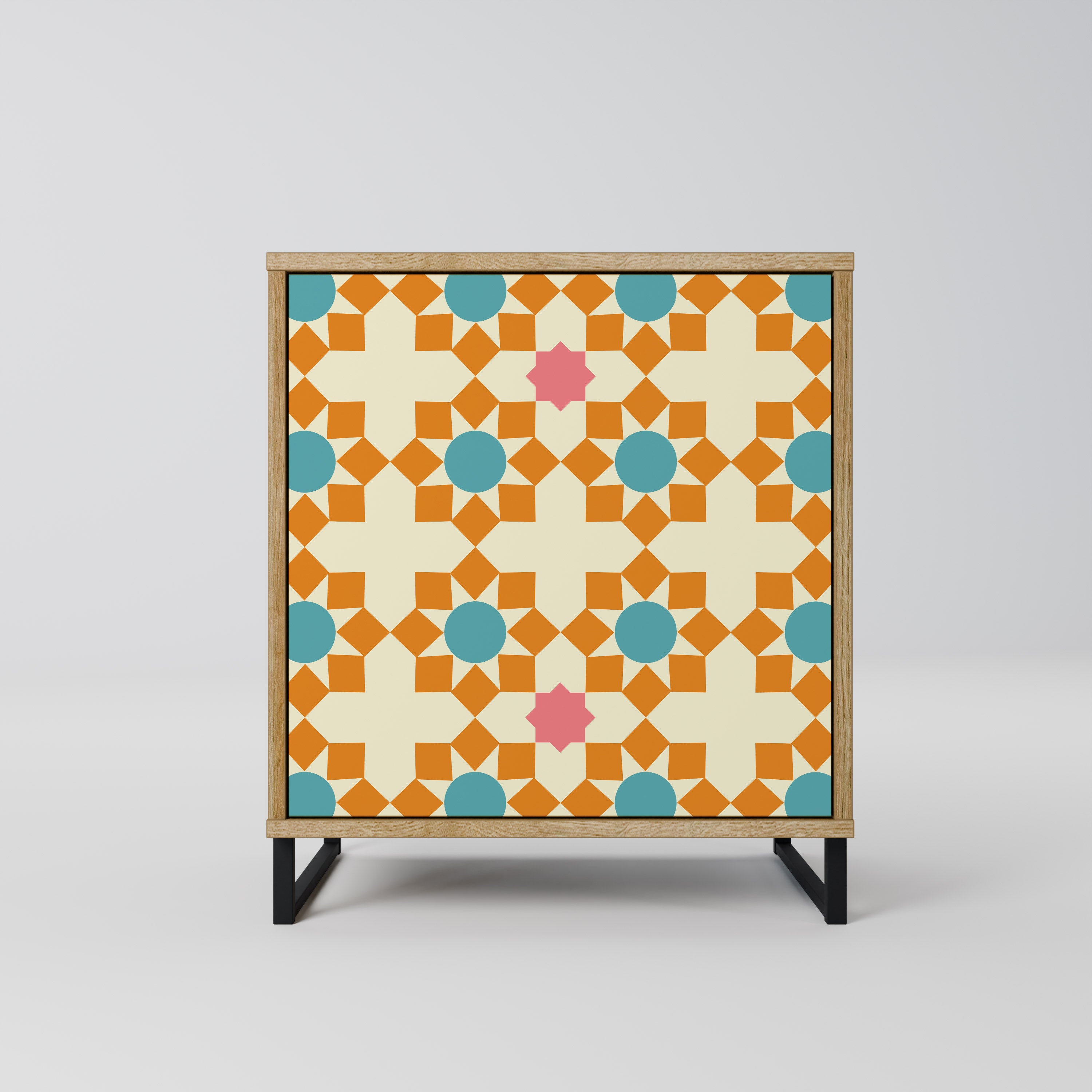 FLORAL DECOR Komoda 1-drzwiowa korpus Dąb Riva