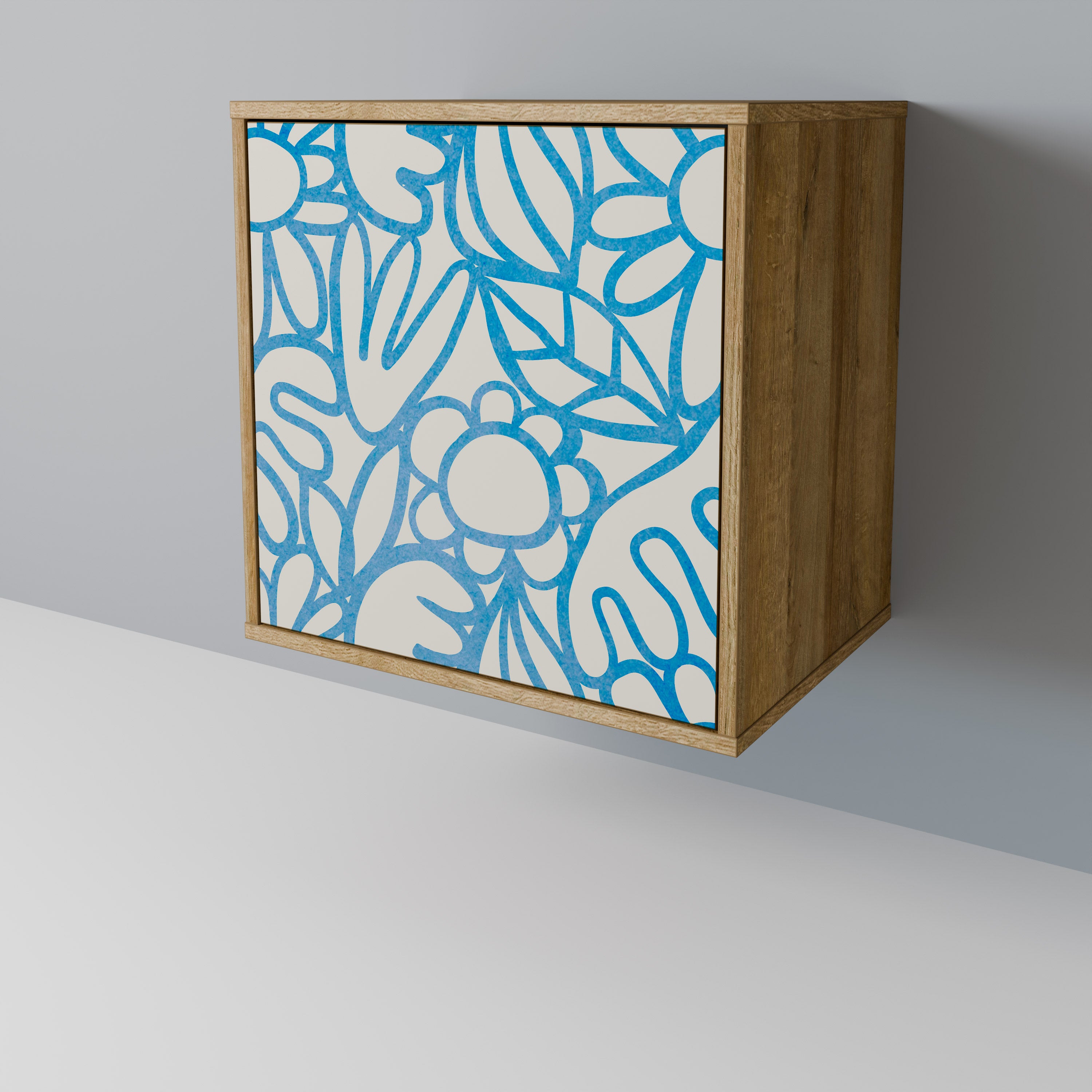 BLOOMY MORNING Komoda 1-drzwiowa korpus Dąb Riva