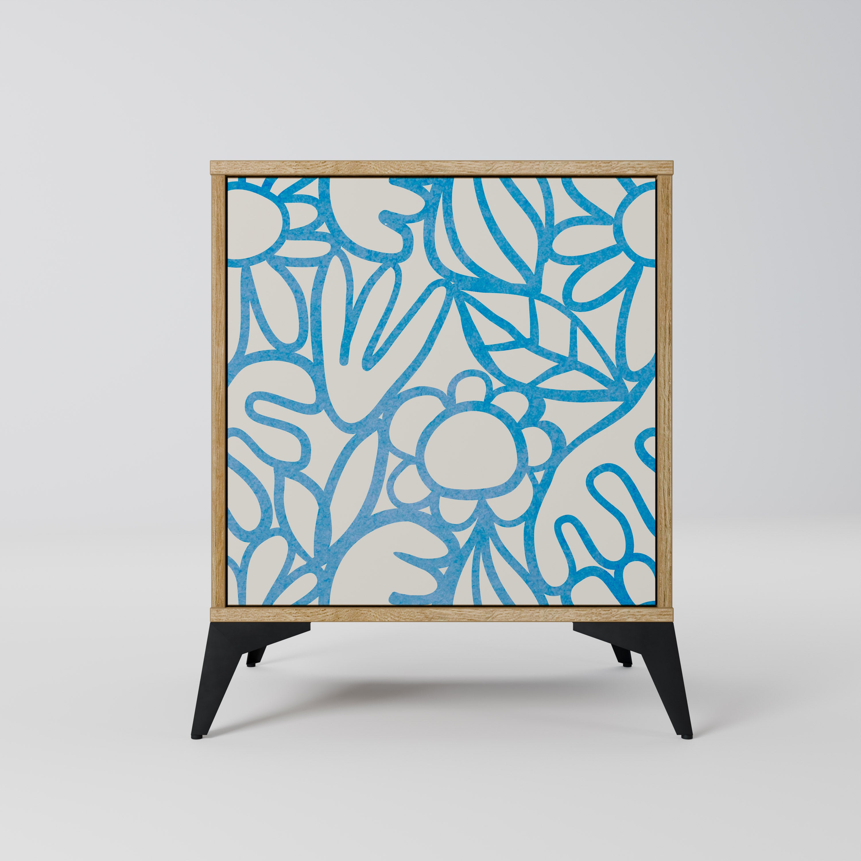 BLOOMY MORNING Komoda 1-drzwiowa korpus Dąb Riva