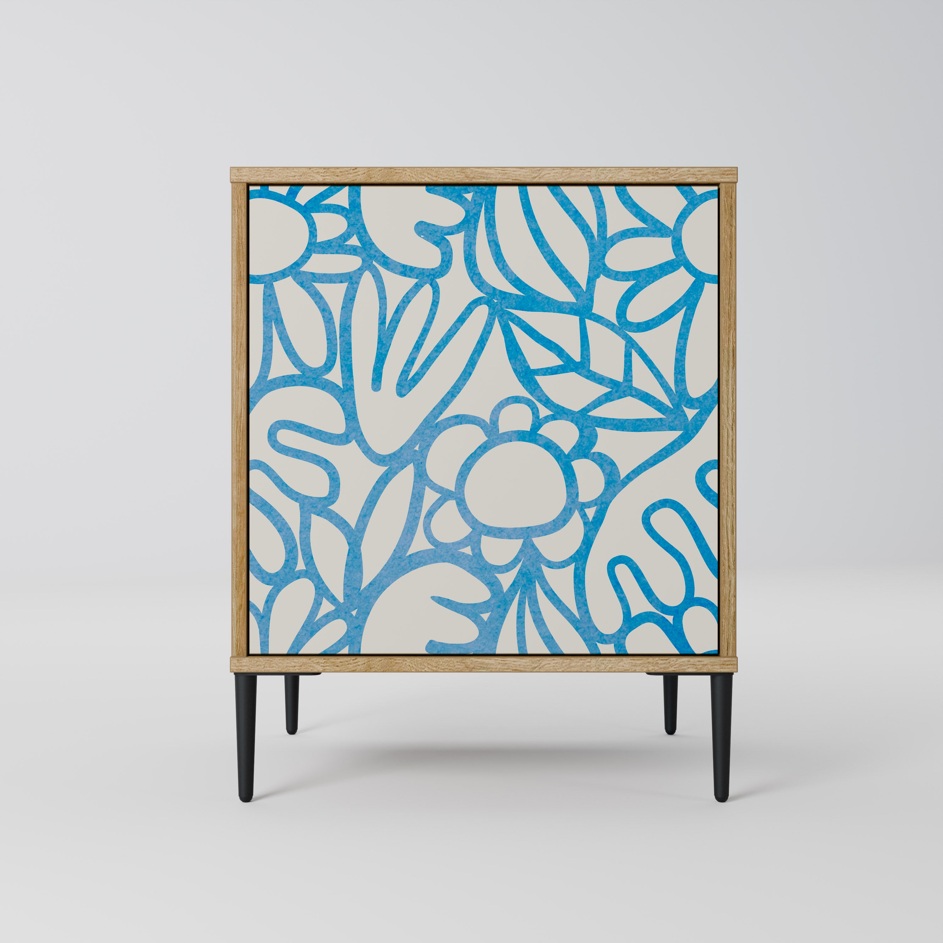 BLOOMY MORNING Komoda 1-drzwiowa korpus Dąb Riva