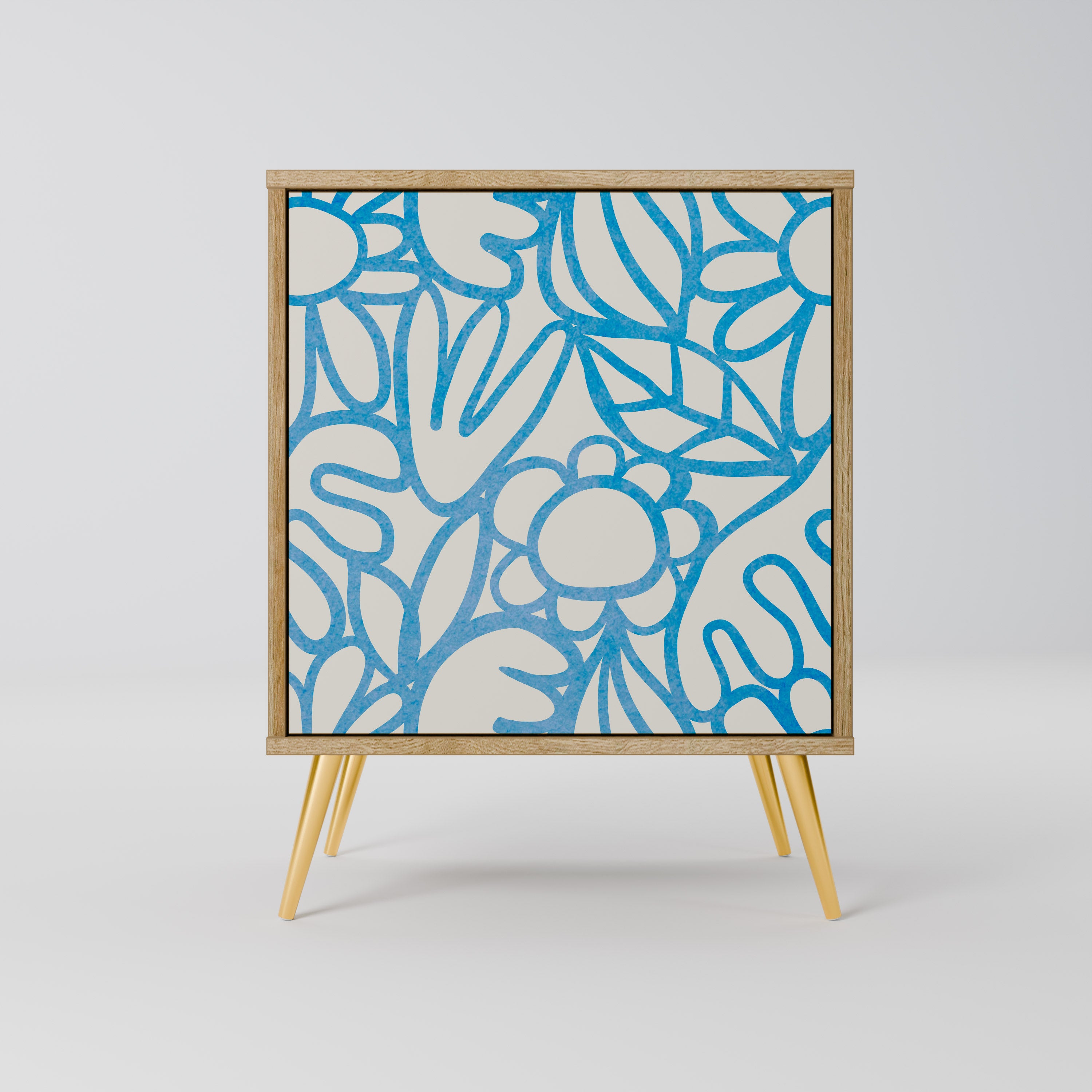 BLOOMY MORNING Komoda 1-drzwiowa korpus Dąb Riva